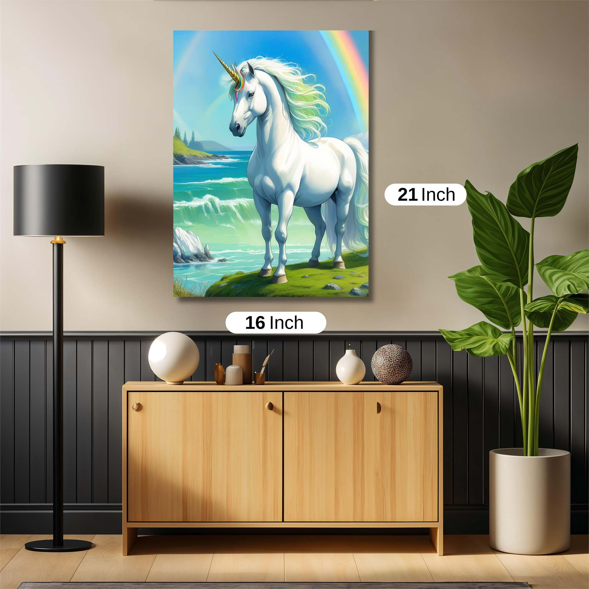 Unicorn Serenity Safe Wall Magnetic / M