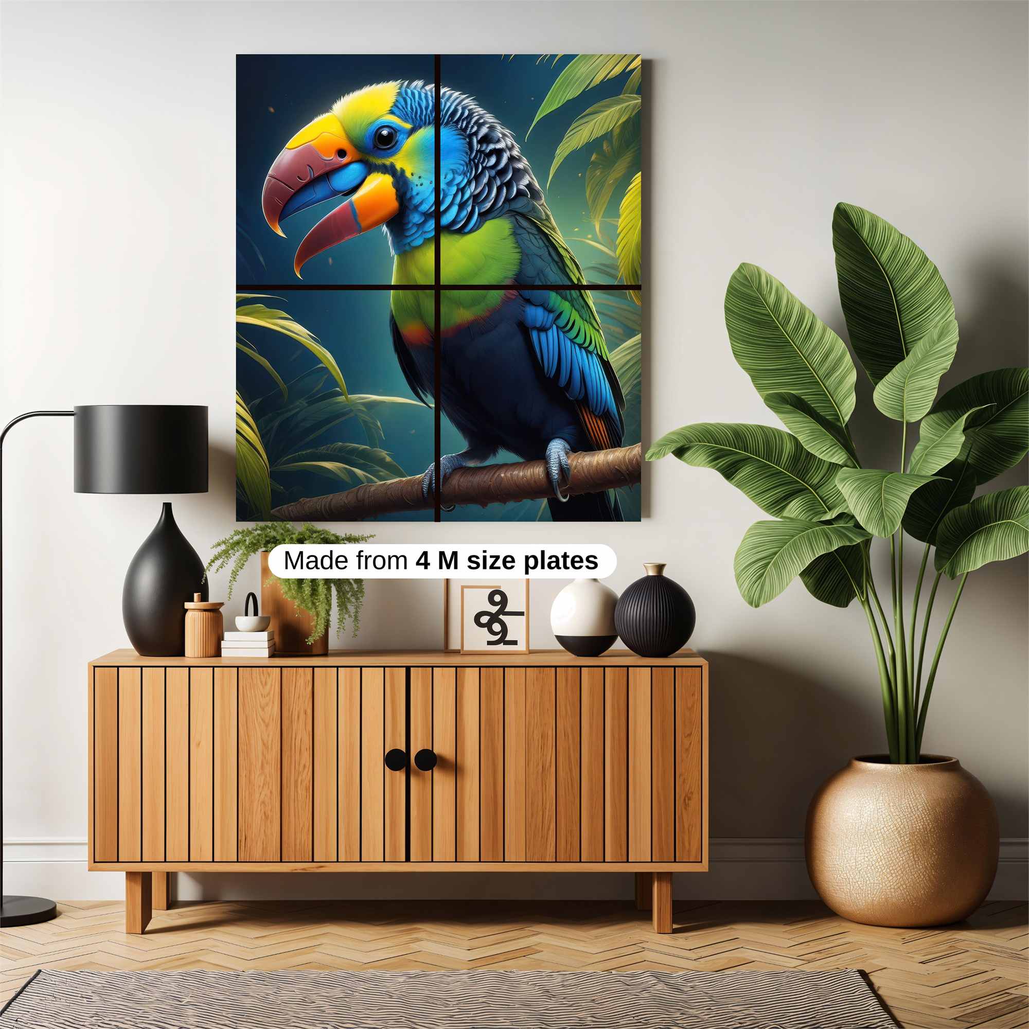 Toucan Twilight Safe Wall Magnetic / M
