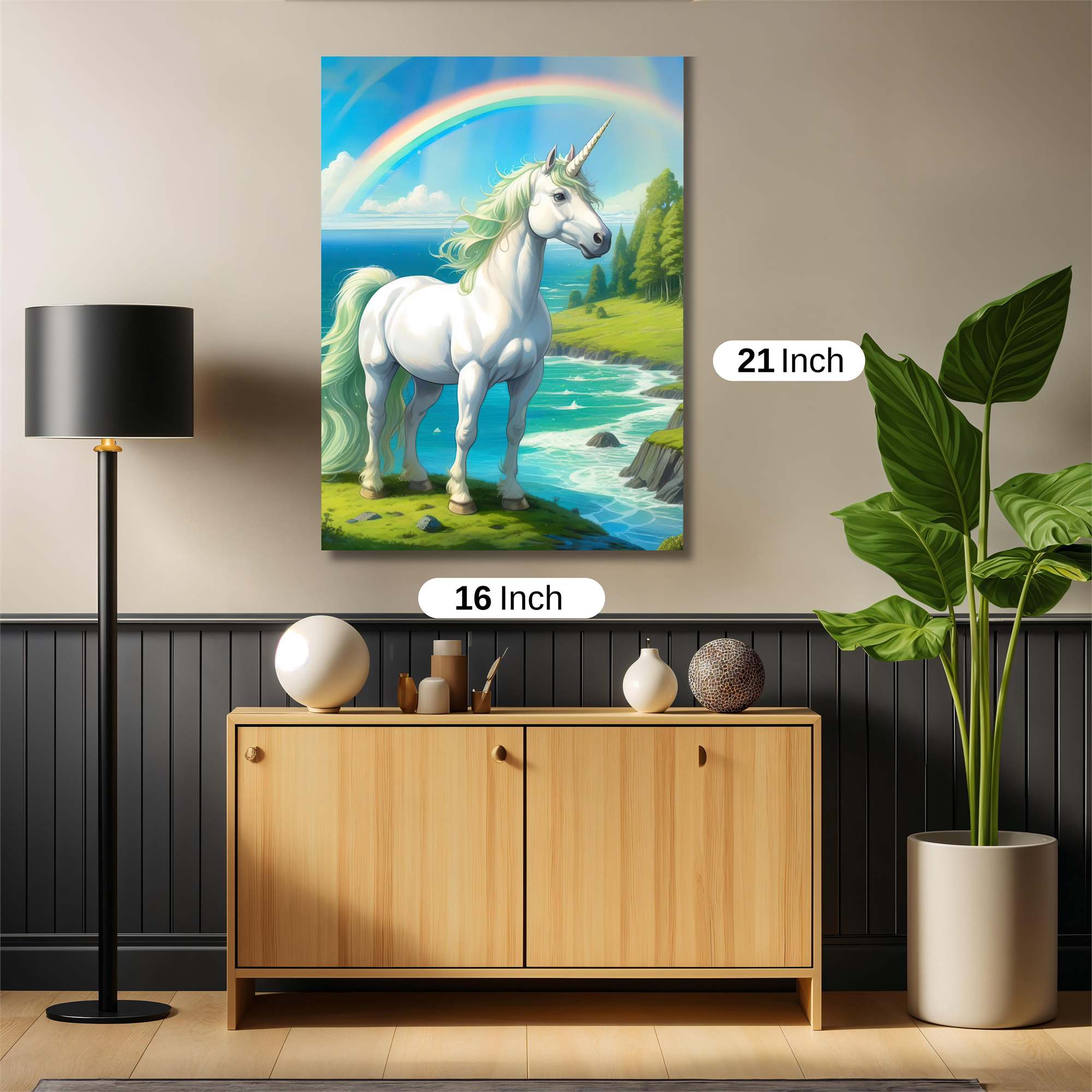 Unicorn Serenity Safe Wall Magnetic / M