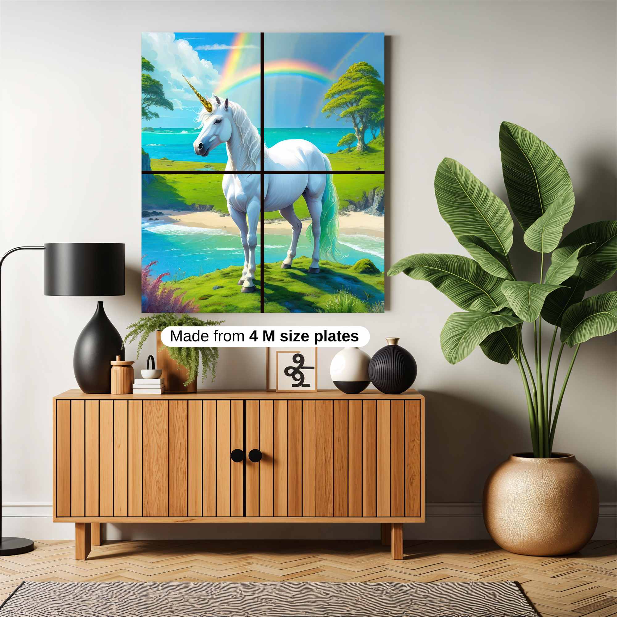 Unicorn Bliss Safe Wall Magnetic / M