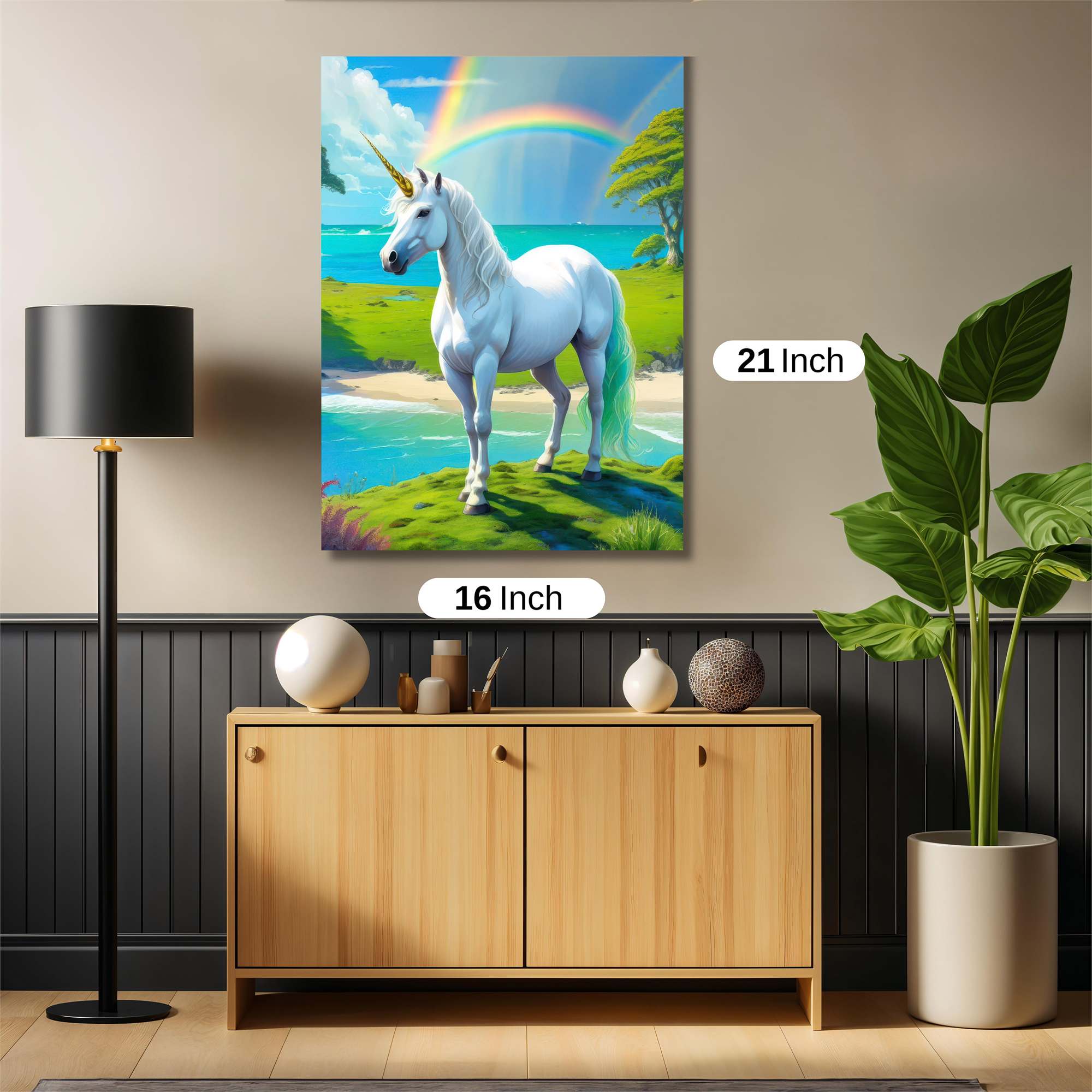 Unicorn Bliss Safe Wall Magnetic / M