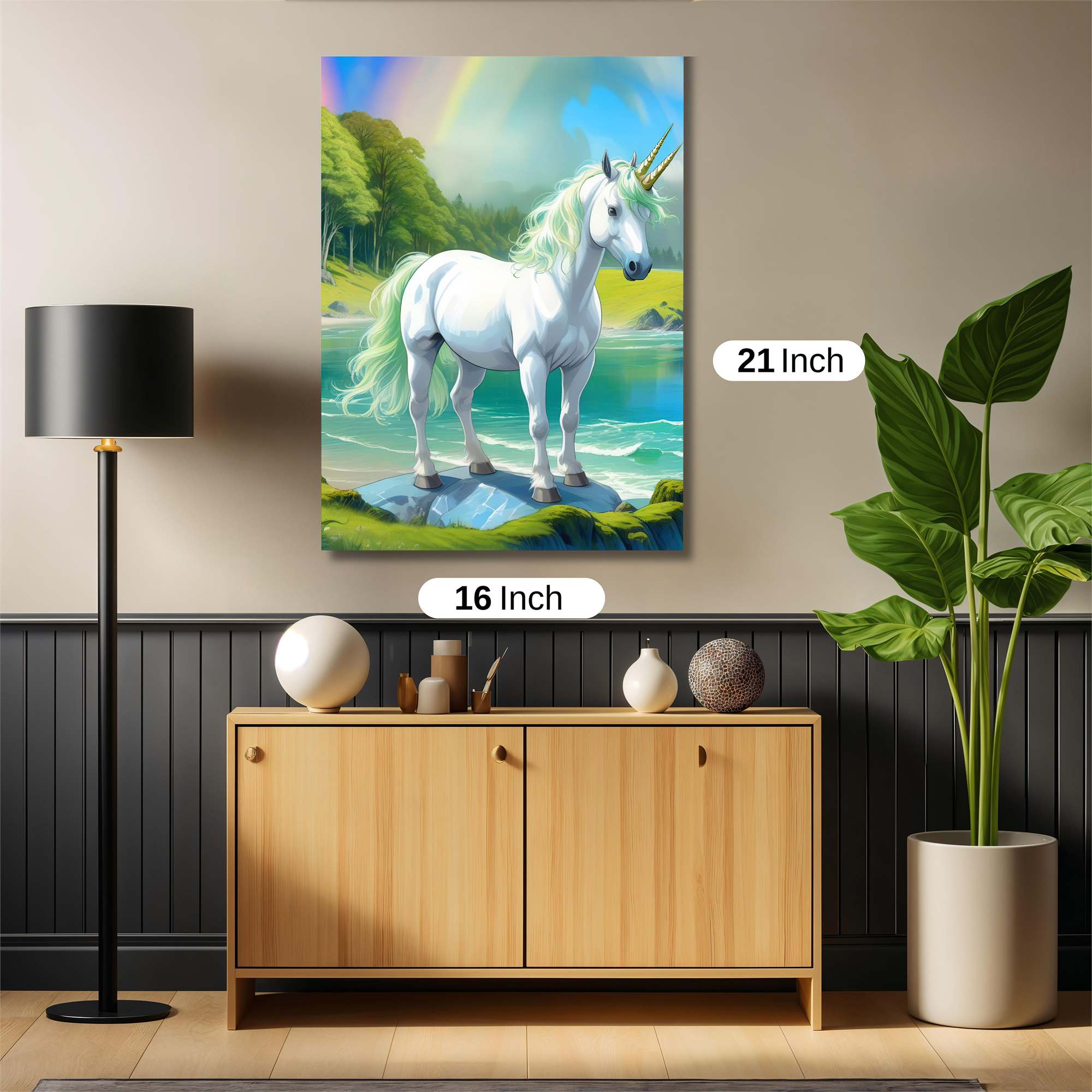 Unicorn Serenity Safe Wall Magnetic / M