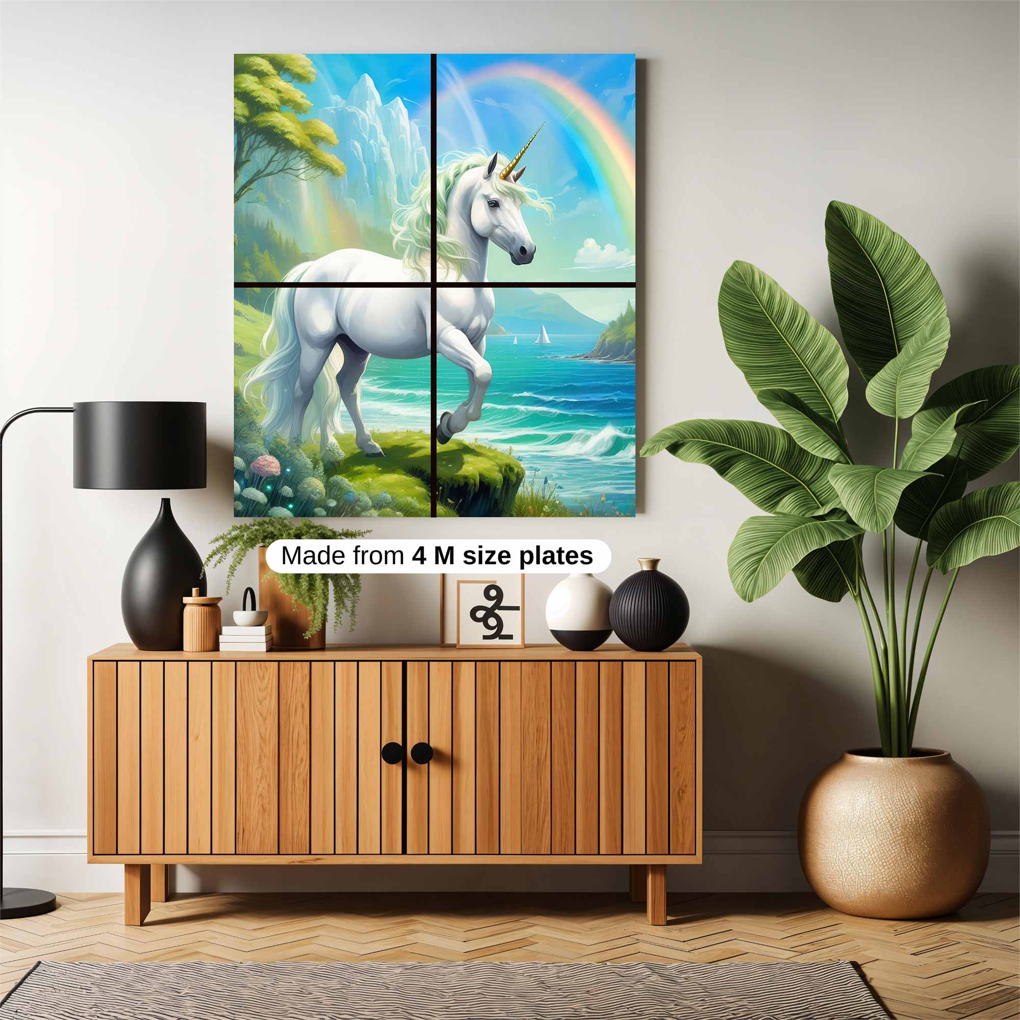 Unicorn Dreamscape Safe Wall Magnetic / M
