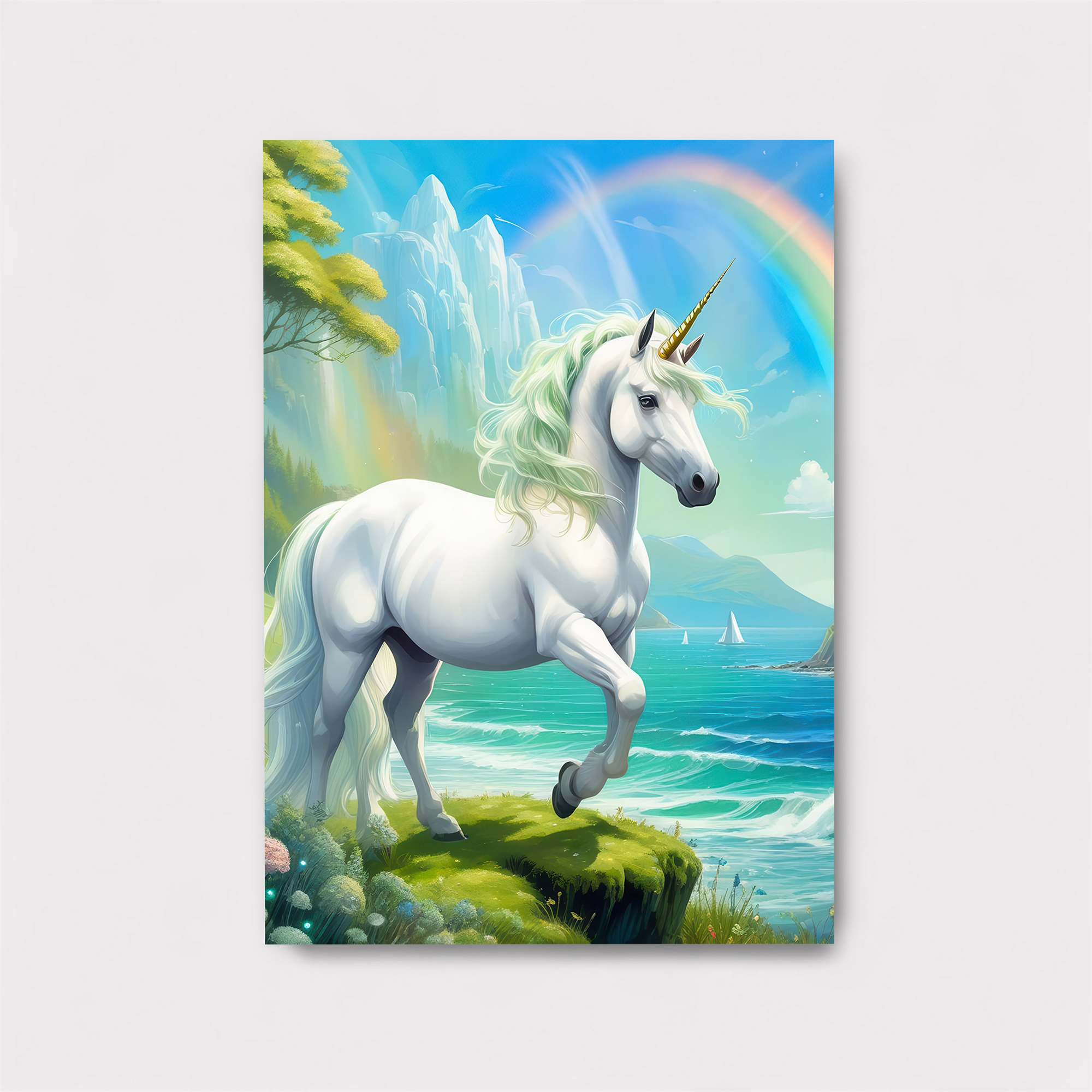 Unicorn Dreamscape Safe Wall Magnetic / M