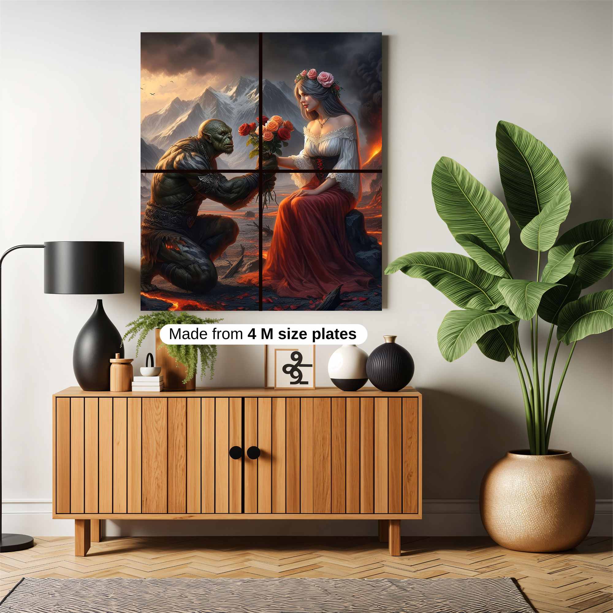 Orc Romance Safe Wall Magnetic / M