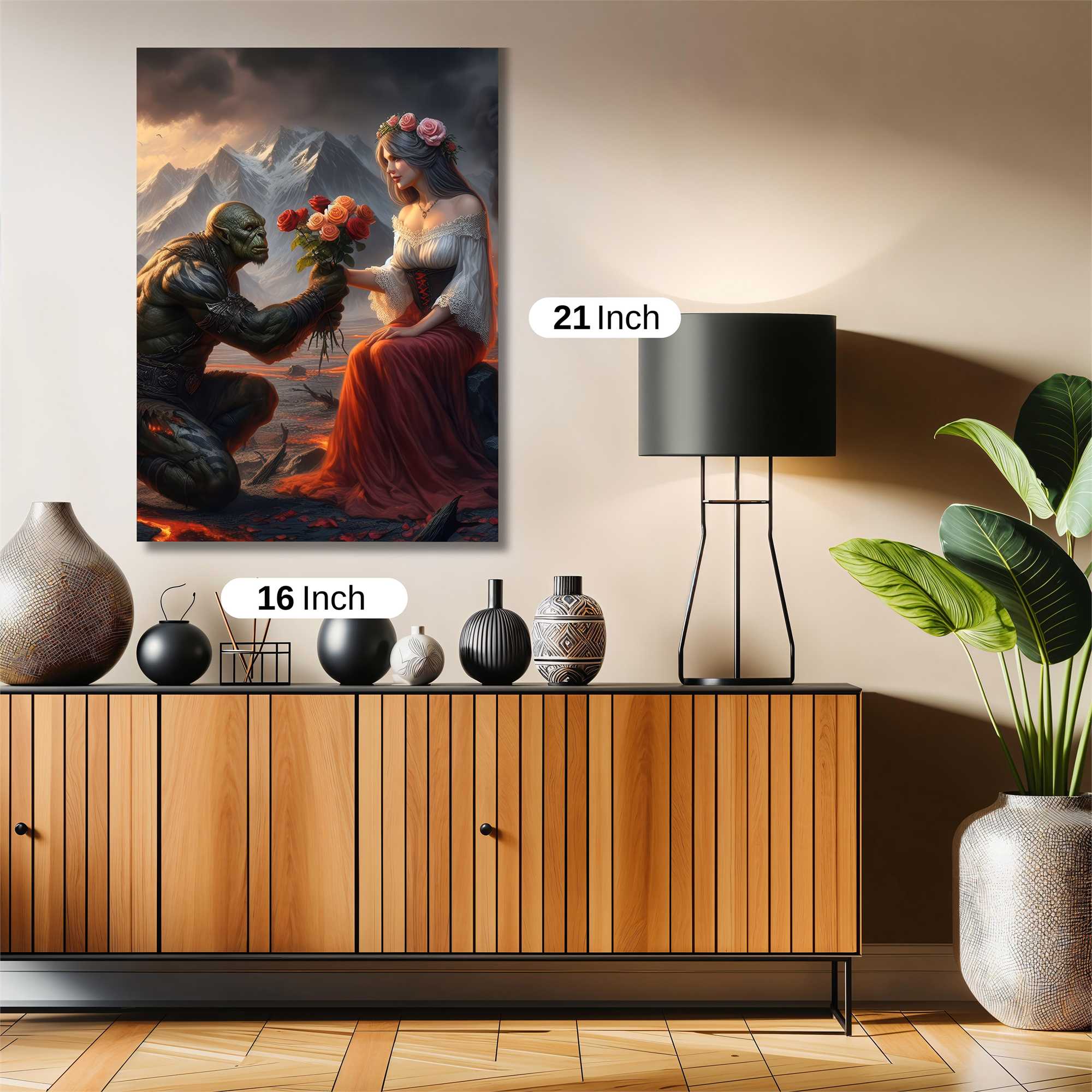 Orc Romance Safe Wall Magnetic / M