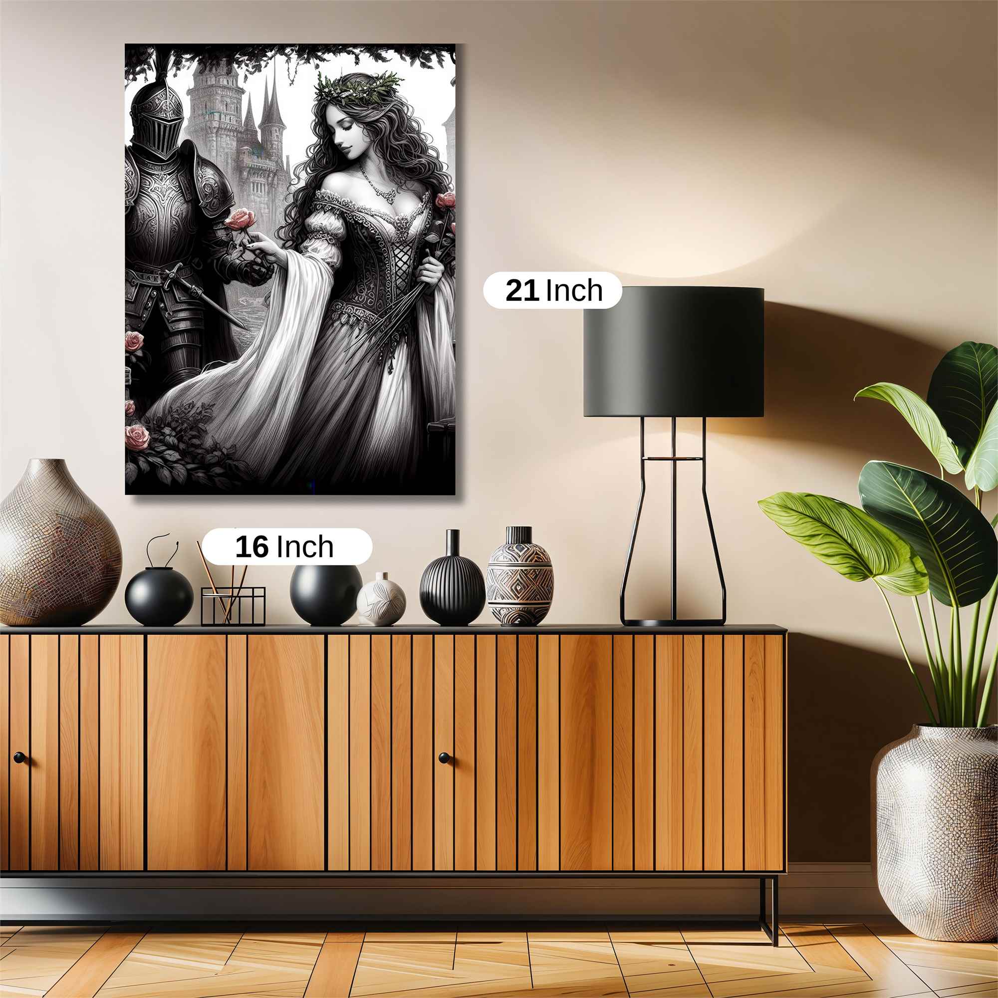 Knightly Romance Safe Wall Magnetic / M