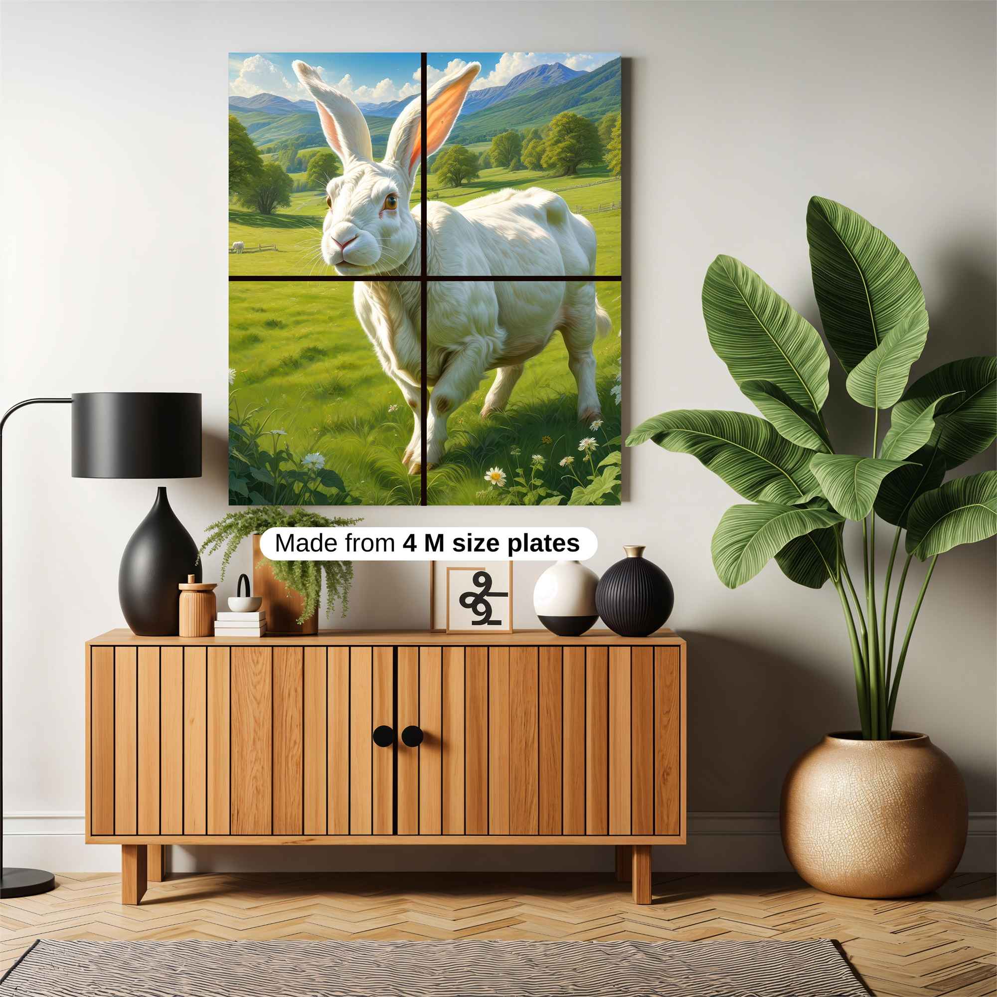 Bunny Bliss Safe Wall Magnetic / M