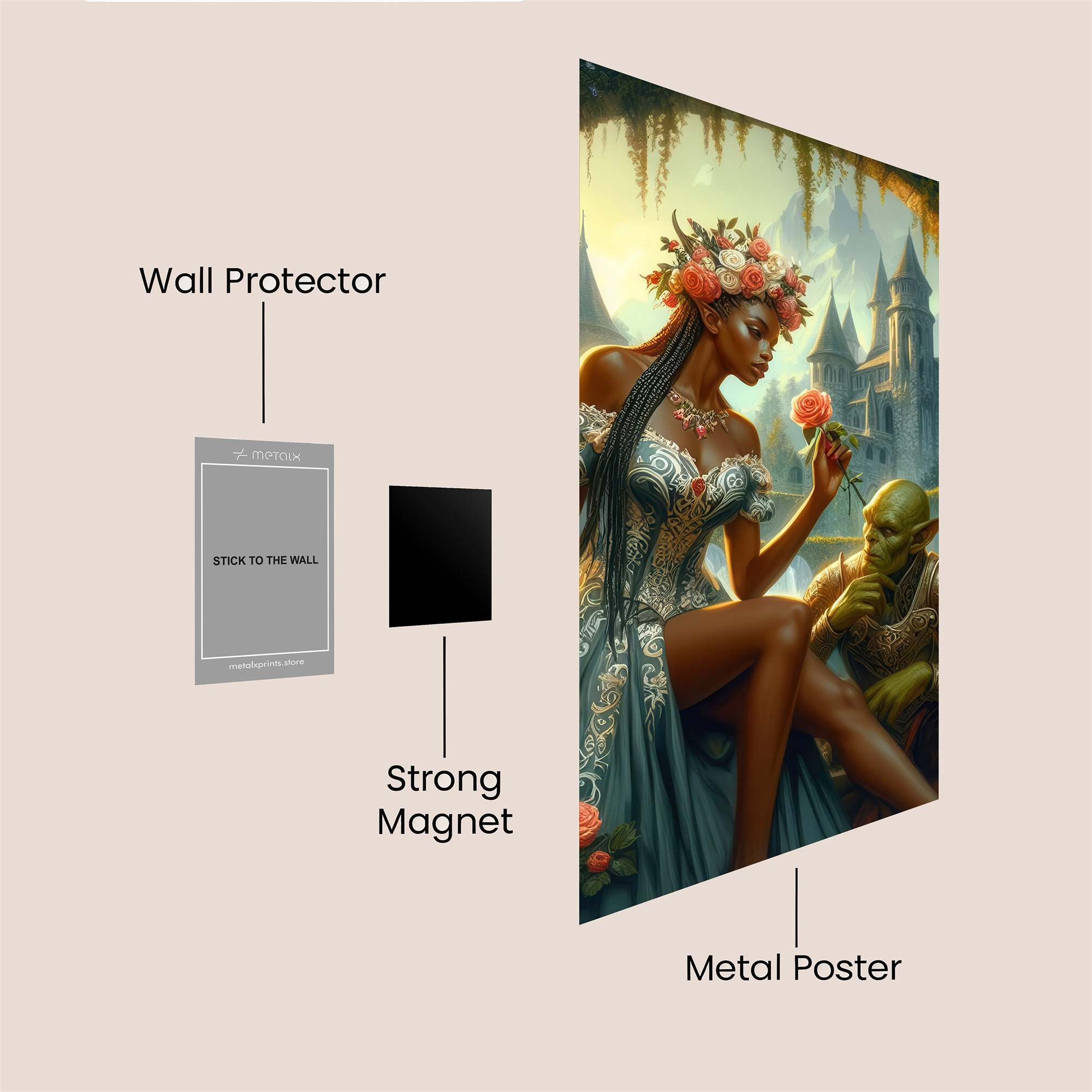 Fairy Enchantress Safe Wall Magnetic / M