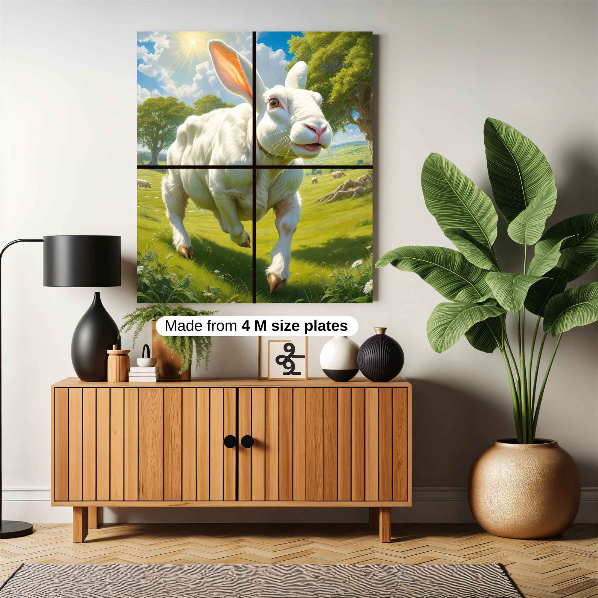 Bunny Bliss Safe Wall Magnetic / M