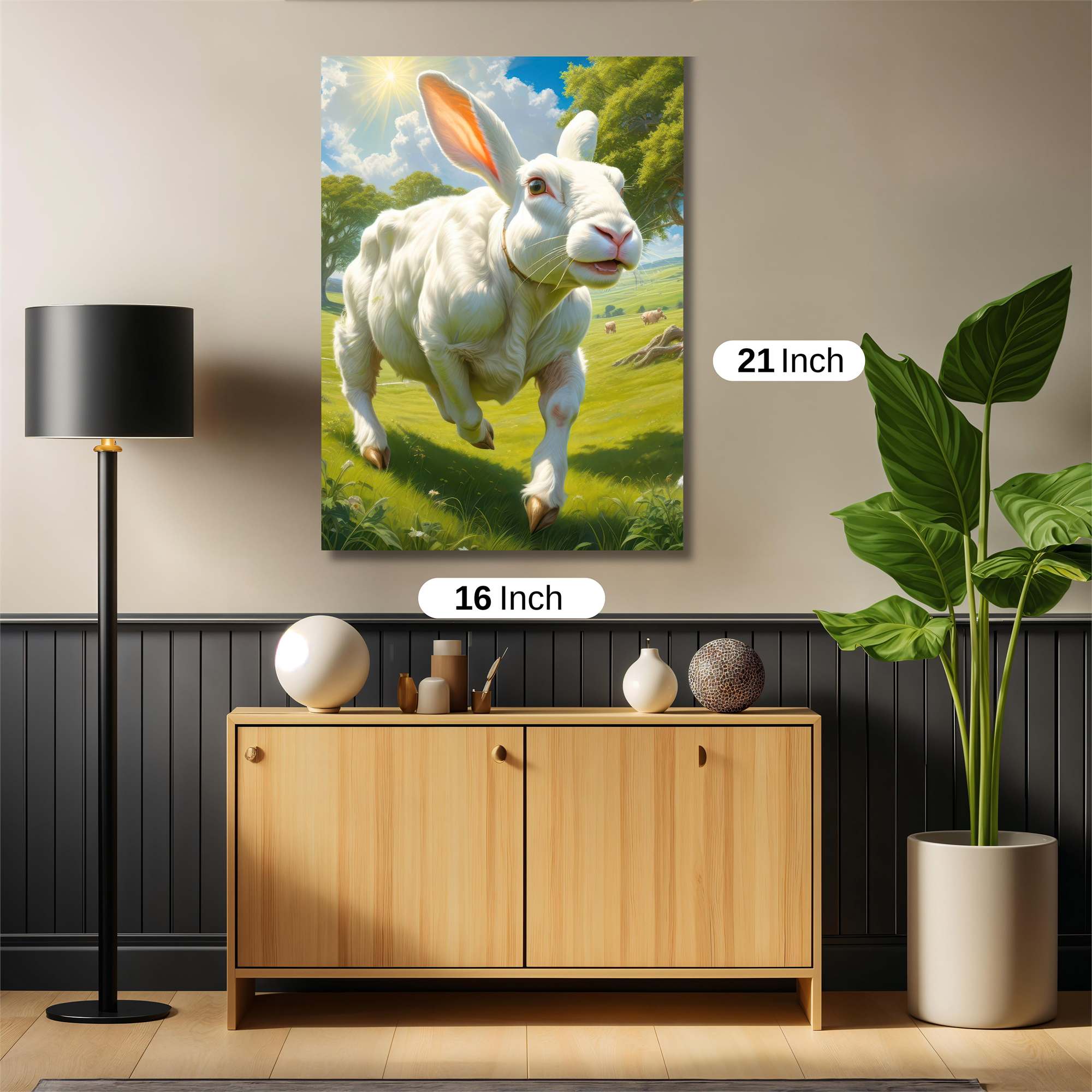 Bunny Bliss Safe Wall Magnetic / M