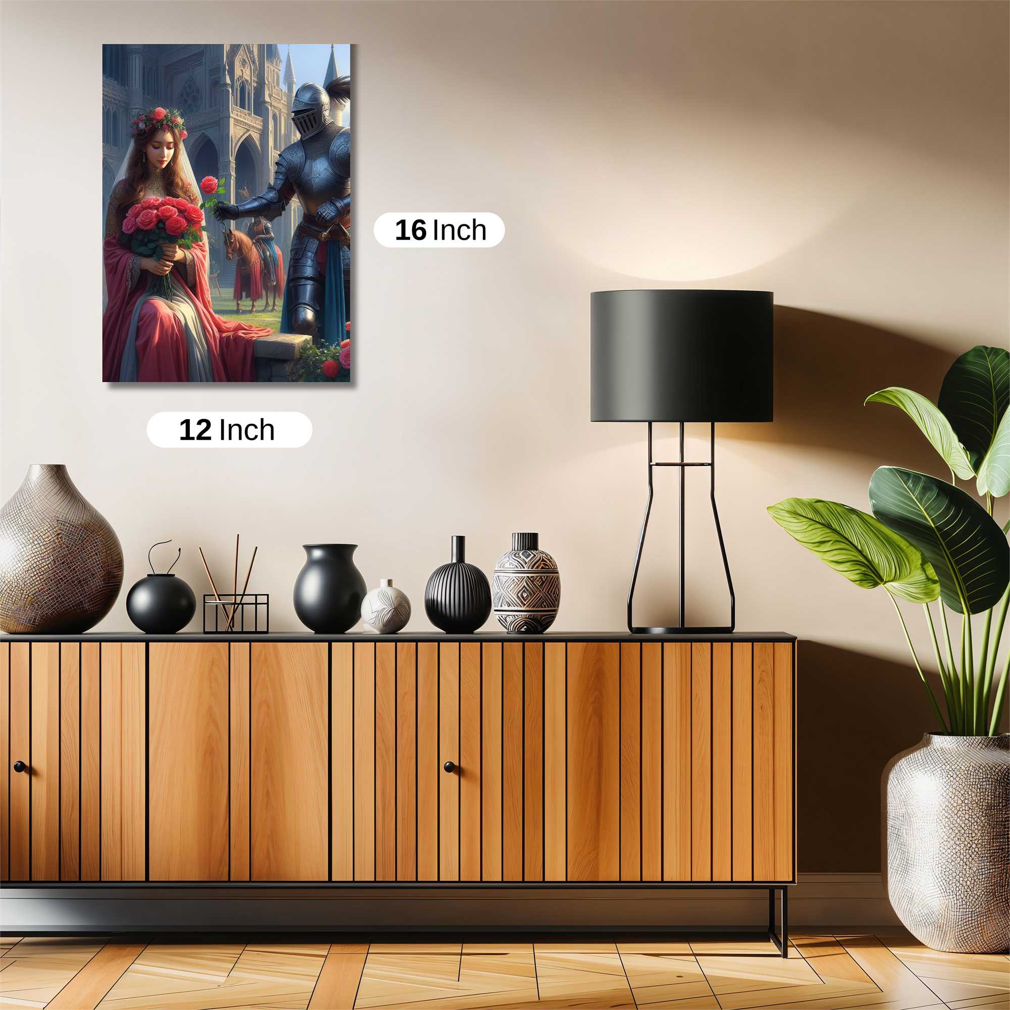 Knightly Romance Safe Wall Magnetic / M