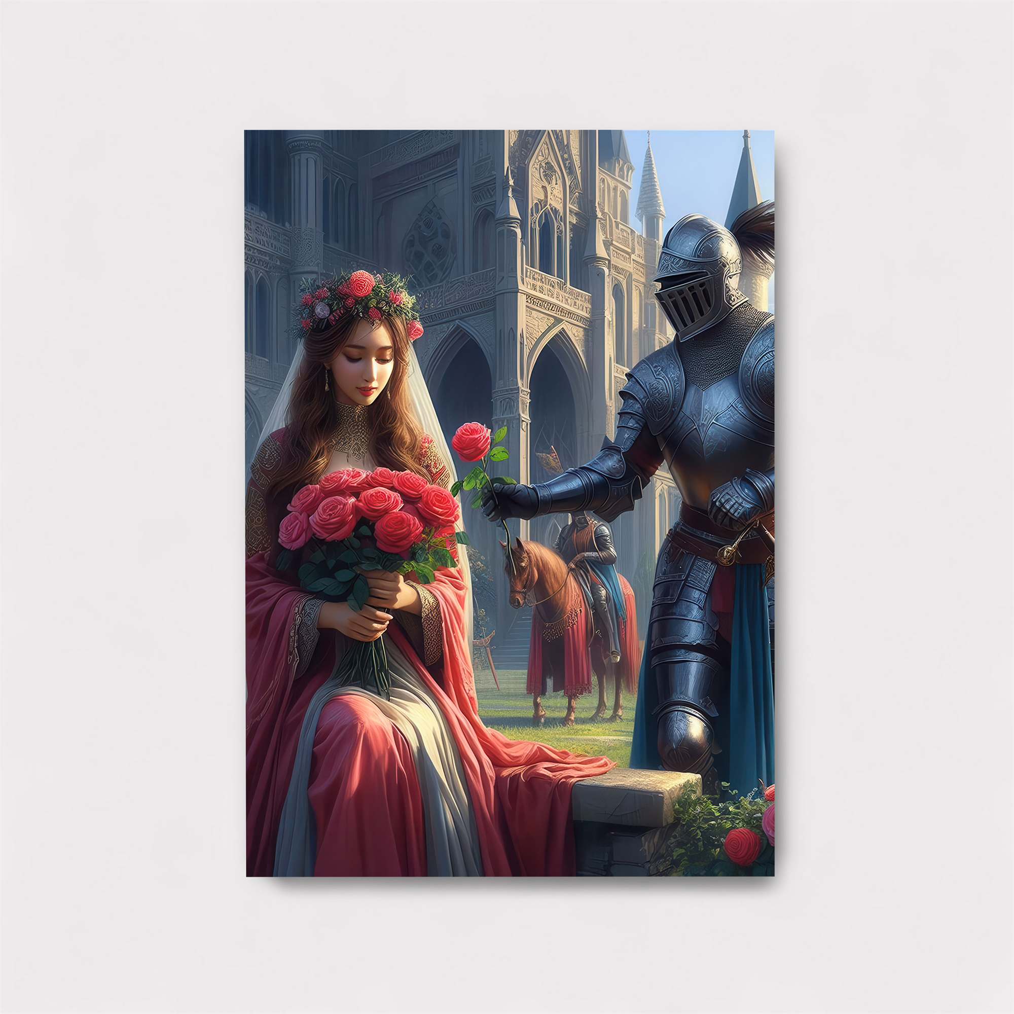 Knightly Romance Safe Wall Magnetic / M