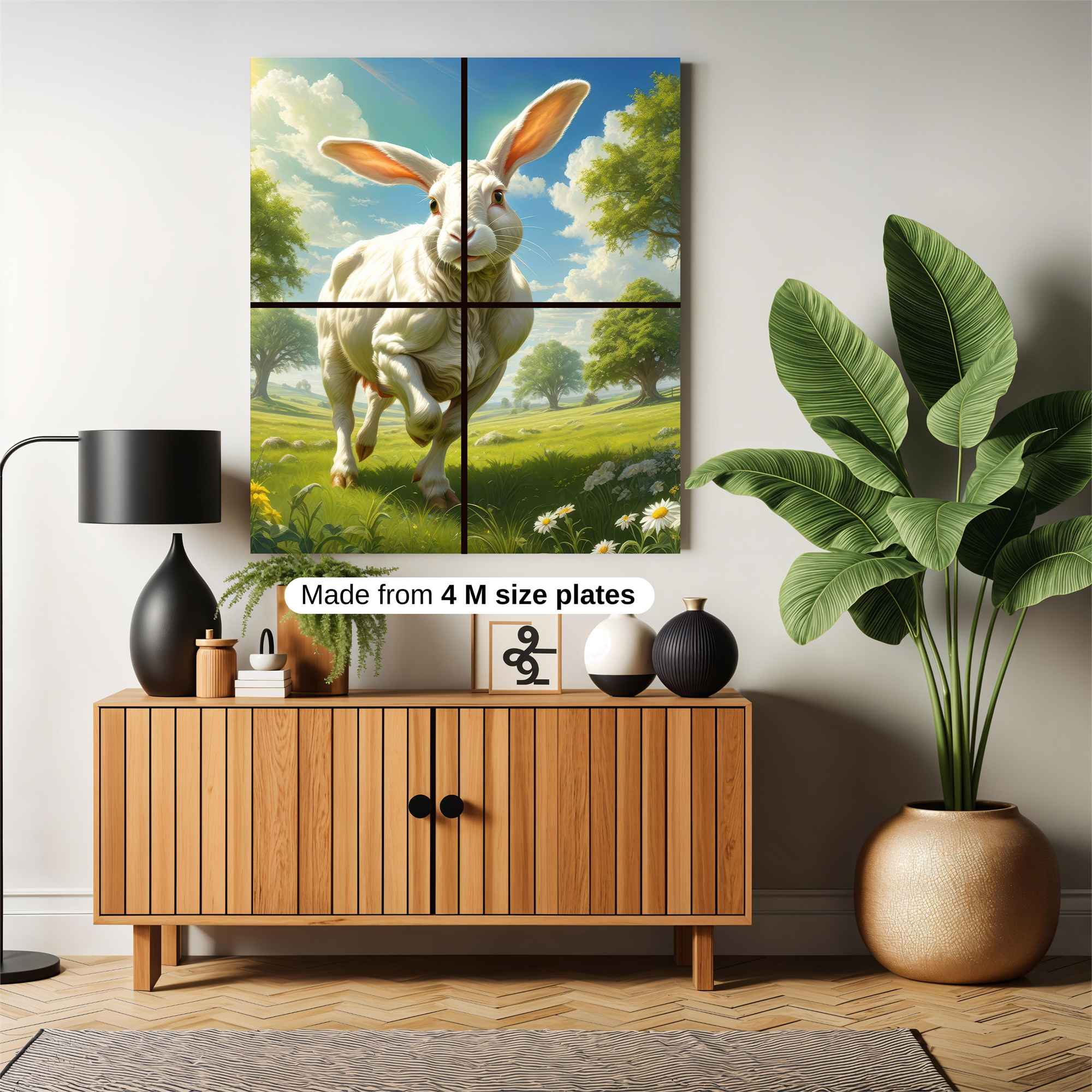 Bunny Bliss Safe Wall Magnetic / M