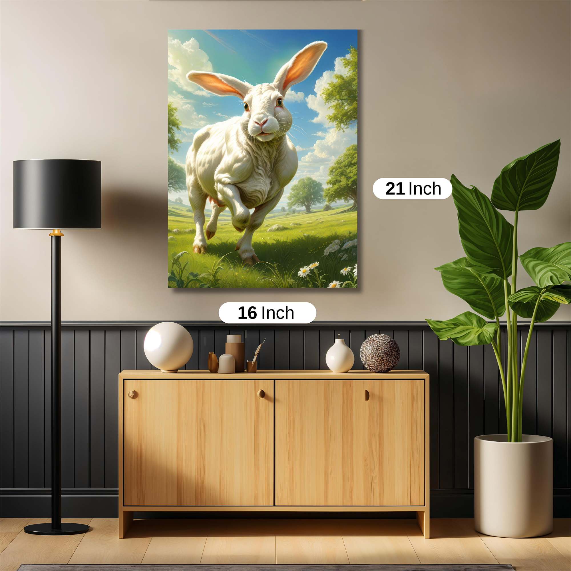 Bunny Bliss Safe Wall Magnetic / M