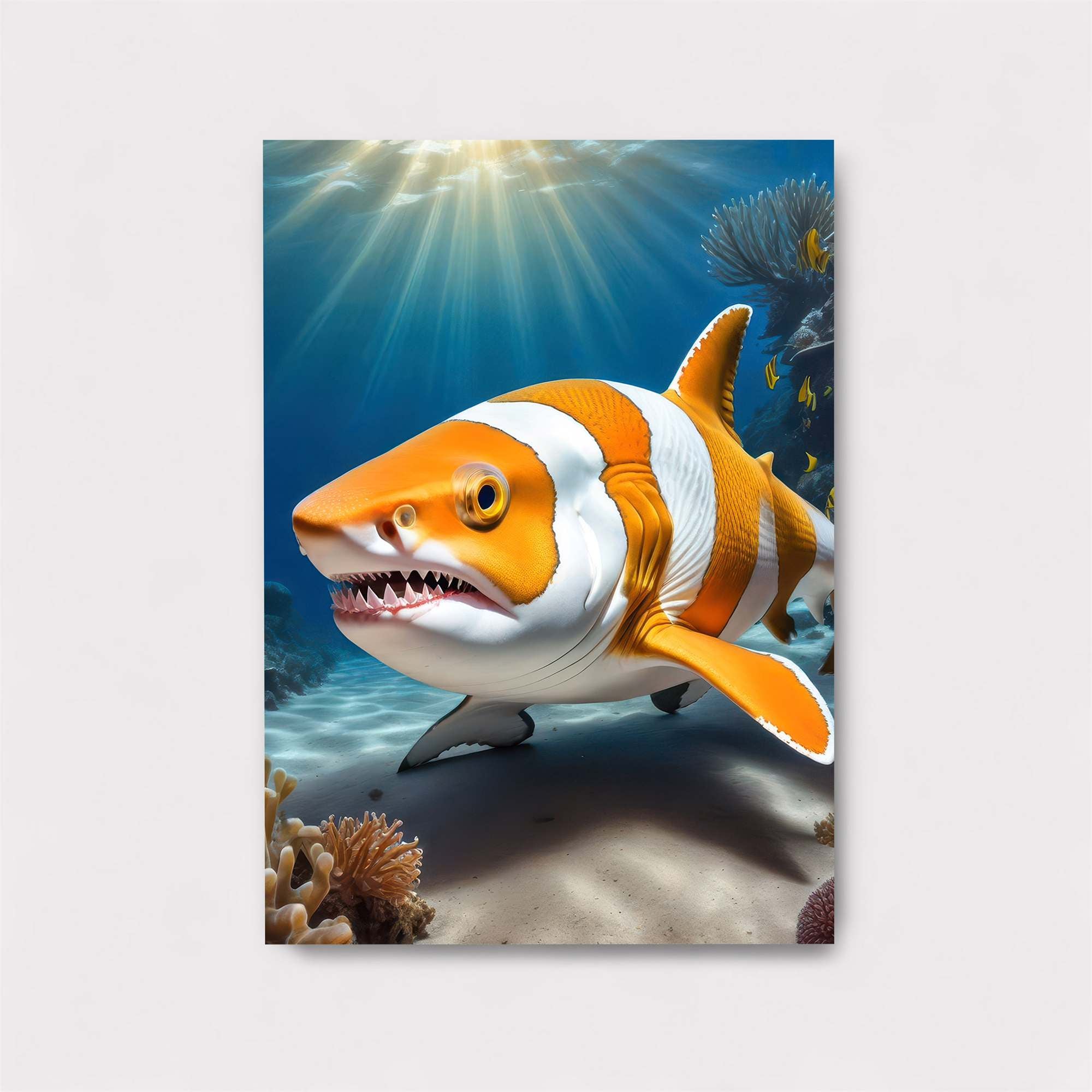 Clownfish Shark Safe Wall Magnetic / M