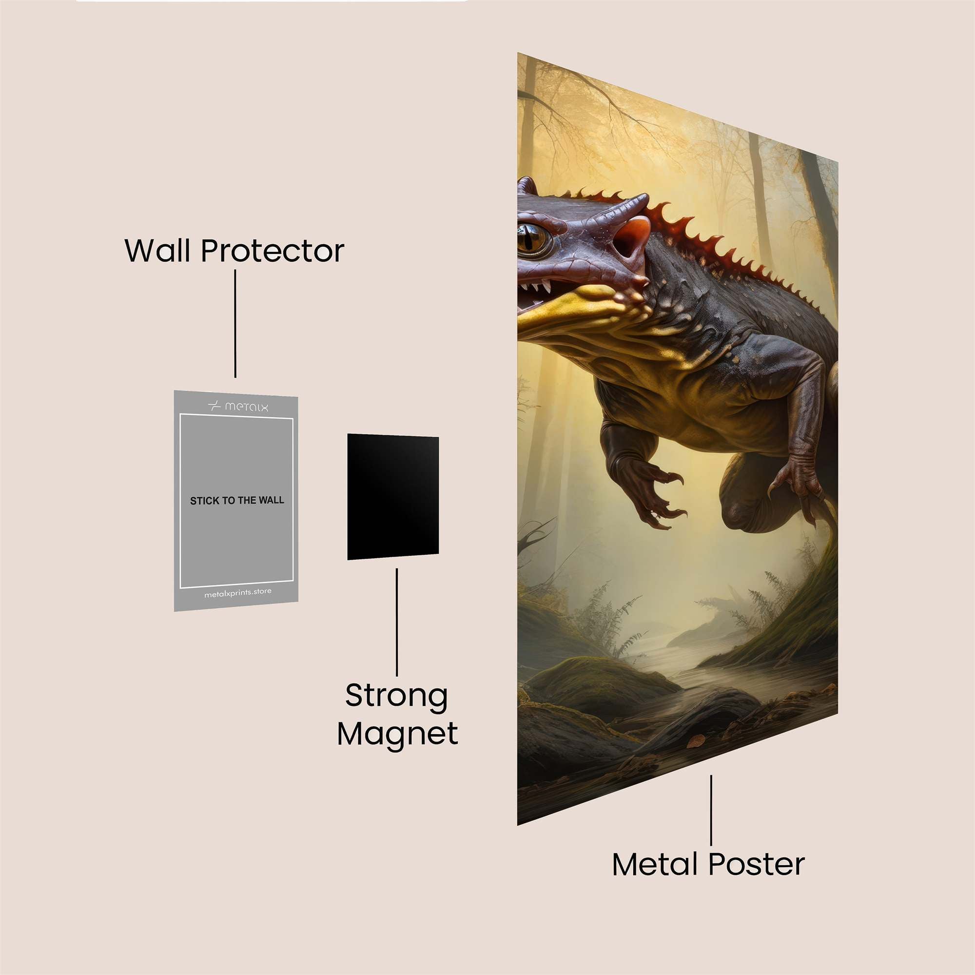 Beast Whisper Safe Wall Magnetic / M