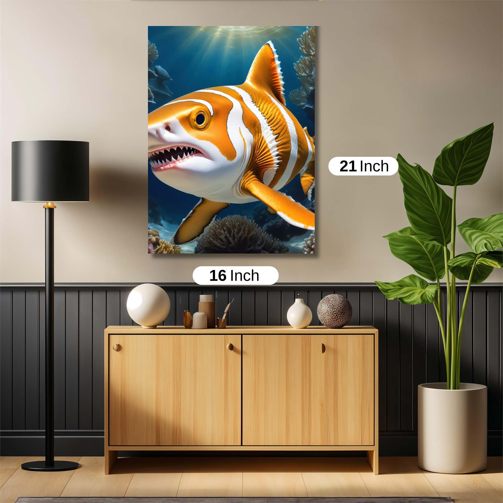 Shark Spectacle Safe Wall Magnetic / M