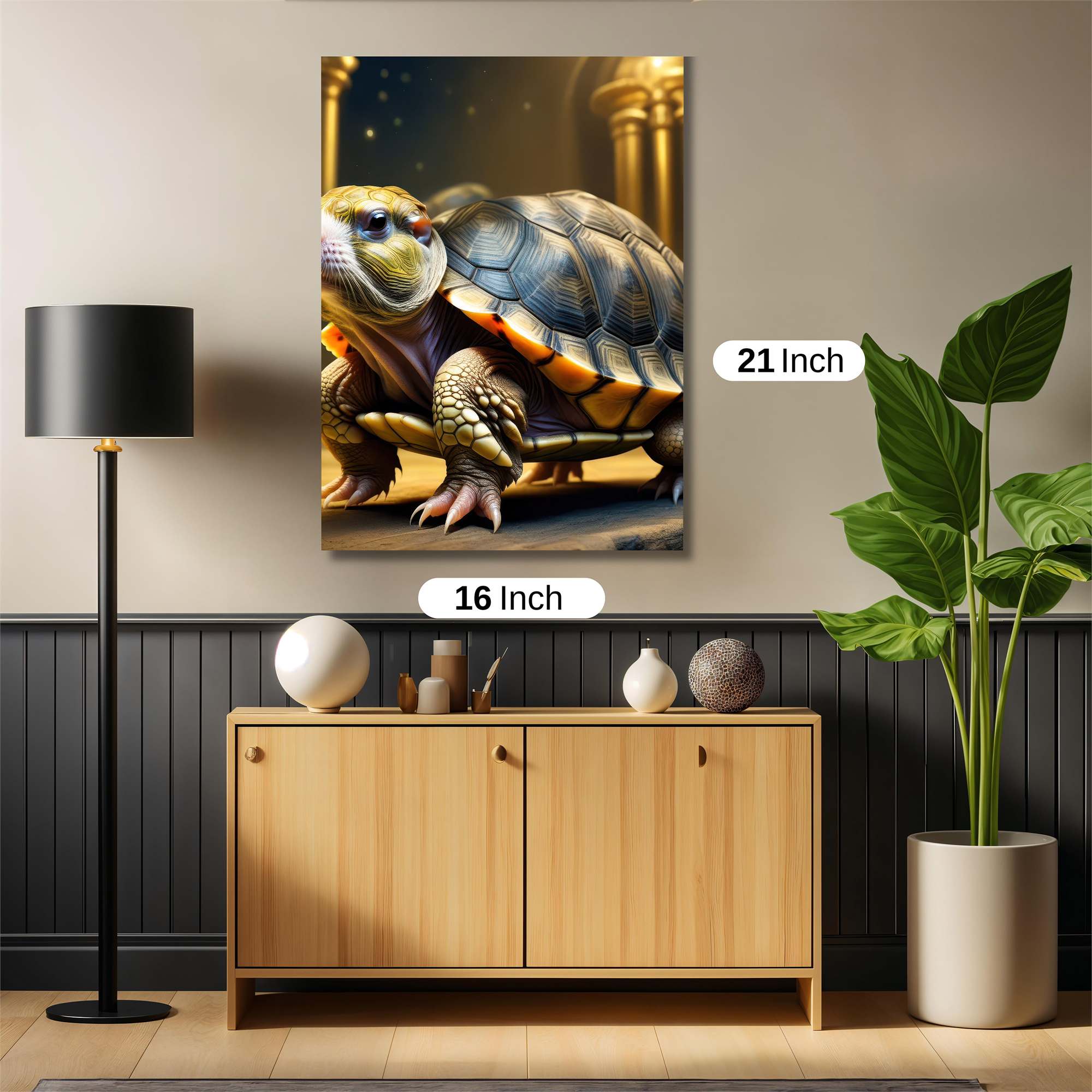 Tortoise Majesty Safe Wall Magnetic / M