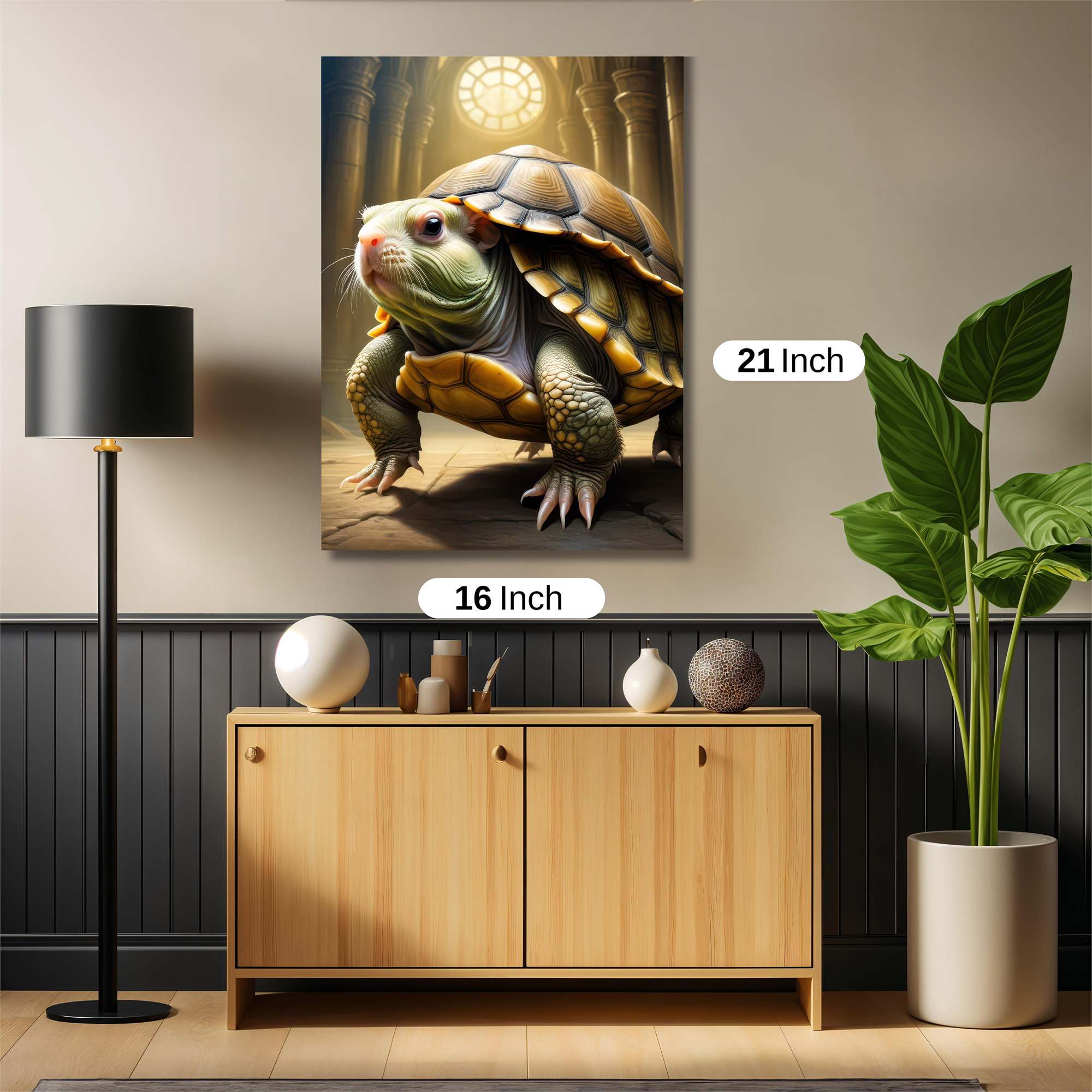 Tortoise Majesty Safe Wall Magnetic / M