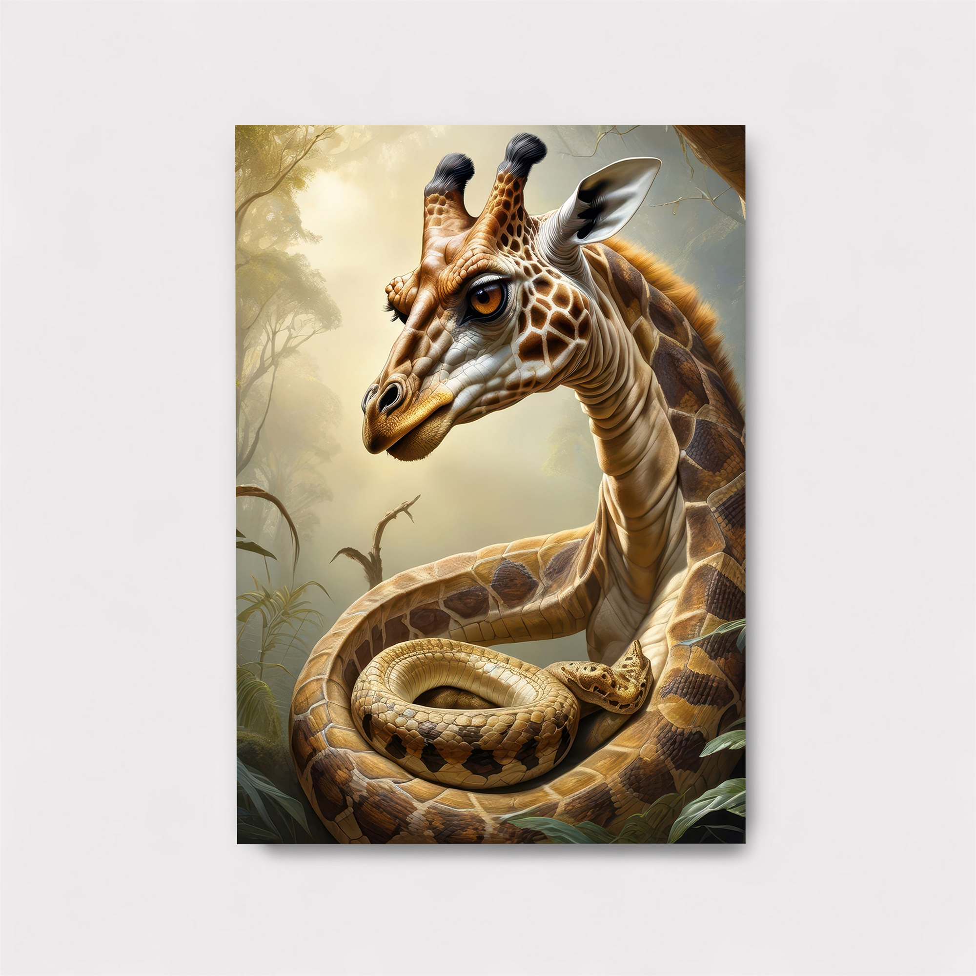 Giraffe Enigma Safe Wall Magnetic / M