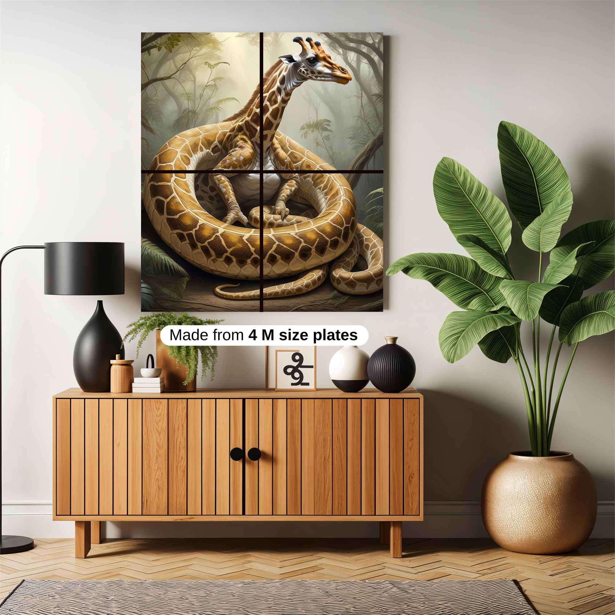 GiraffeSerpent Safe Wall Magnetic / M