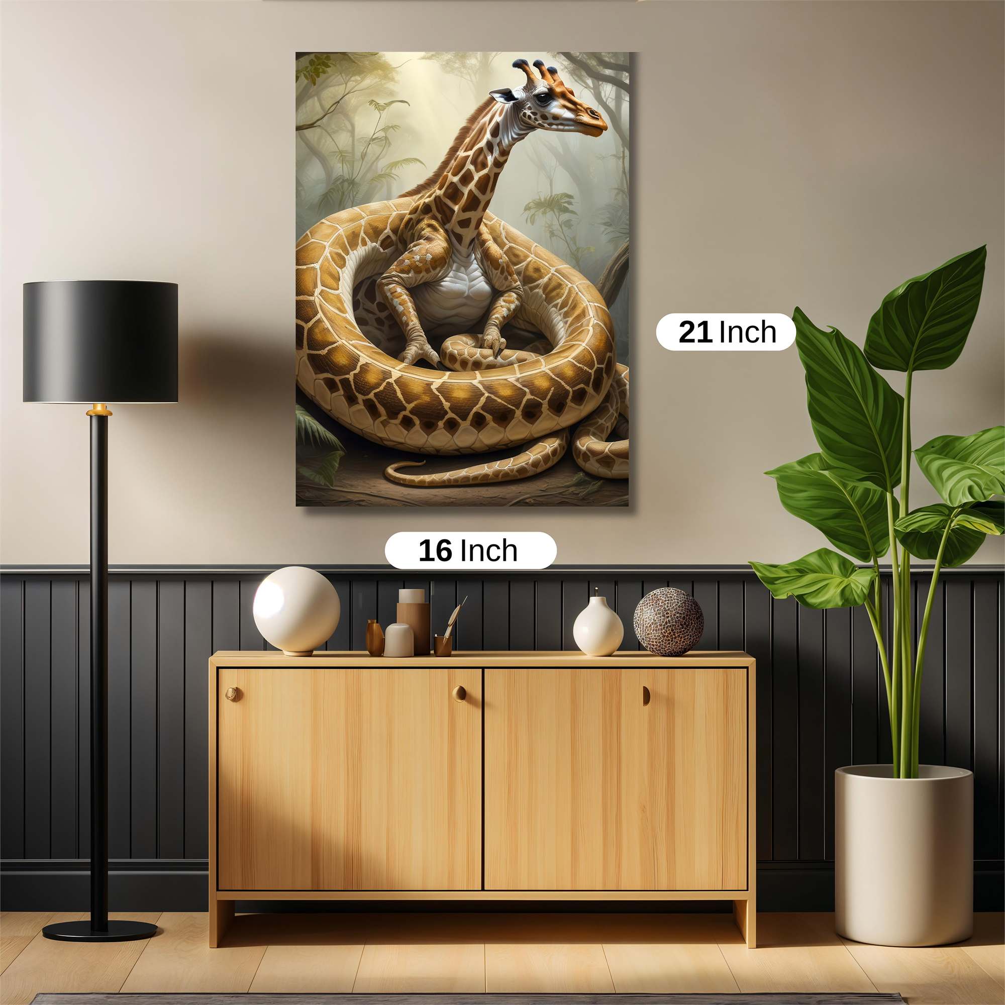 GiraffeSerpent Safe Wall Magnetic / M