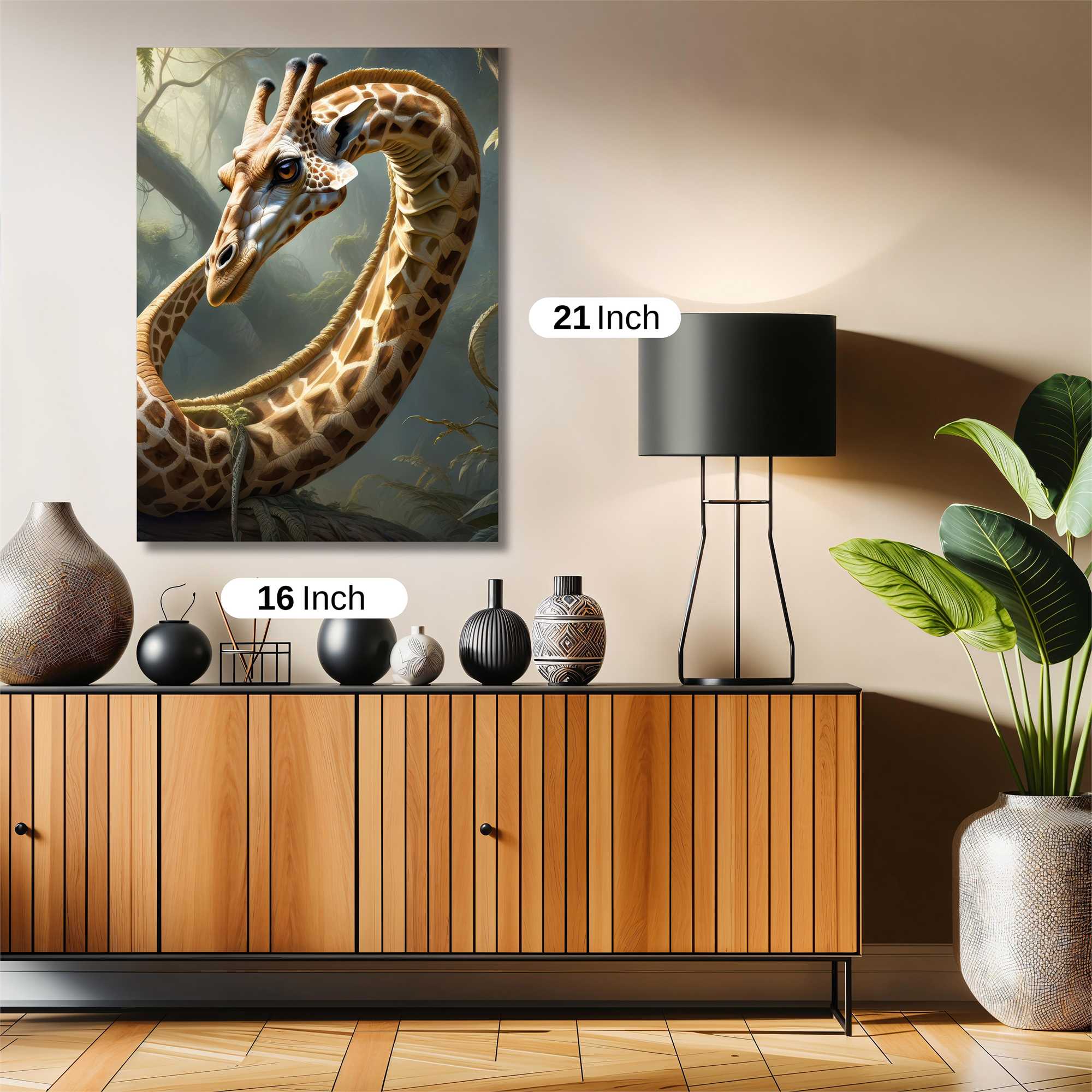 Giraffe Enigma Safe Wall Magnetic / M