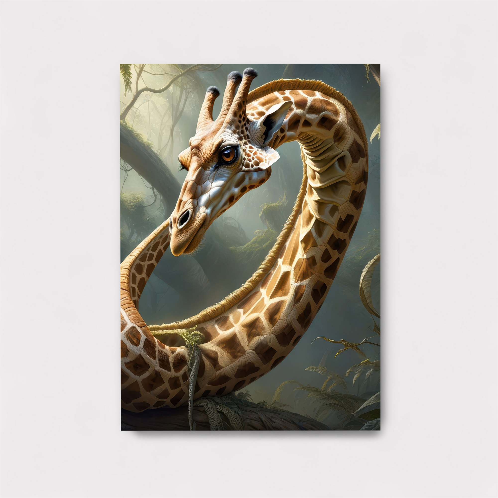 Giraffe Enigma Safe Wall Magnetic / M