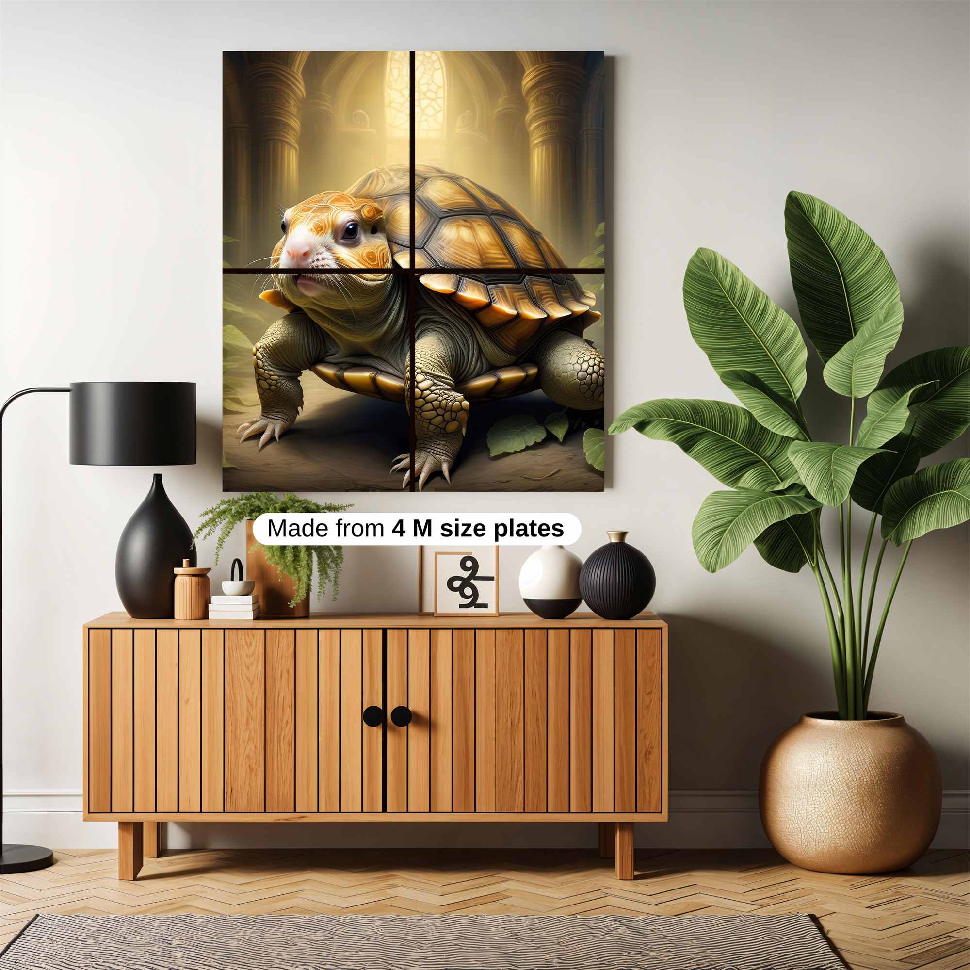 Turtle Majesty Safe Wall Magnetic / M