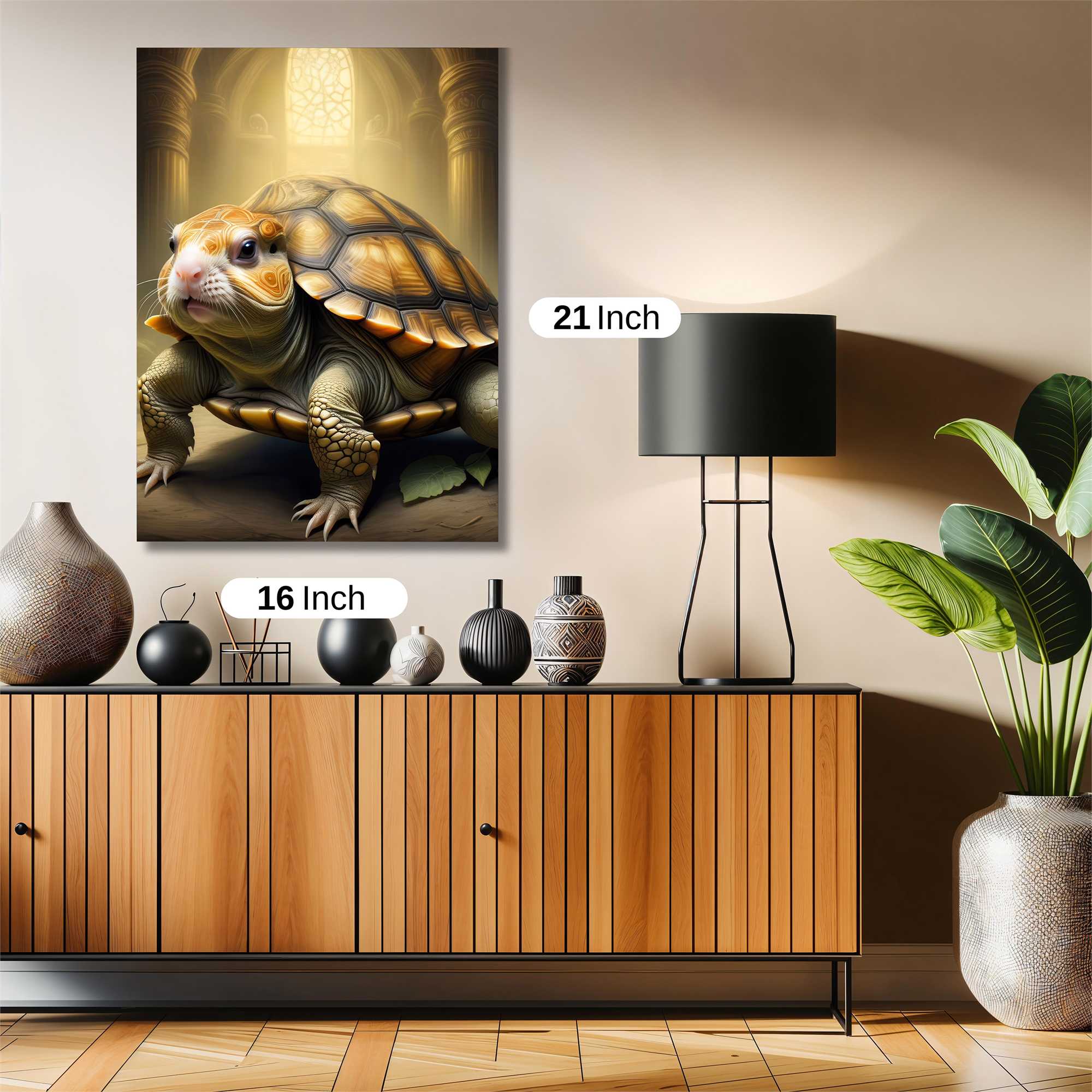 Turtle Majesty Safe Wall Magnetic / M