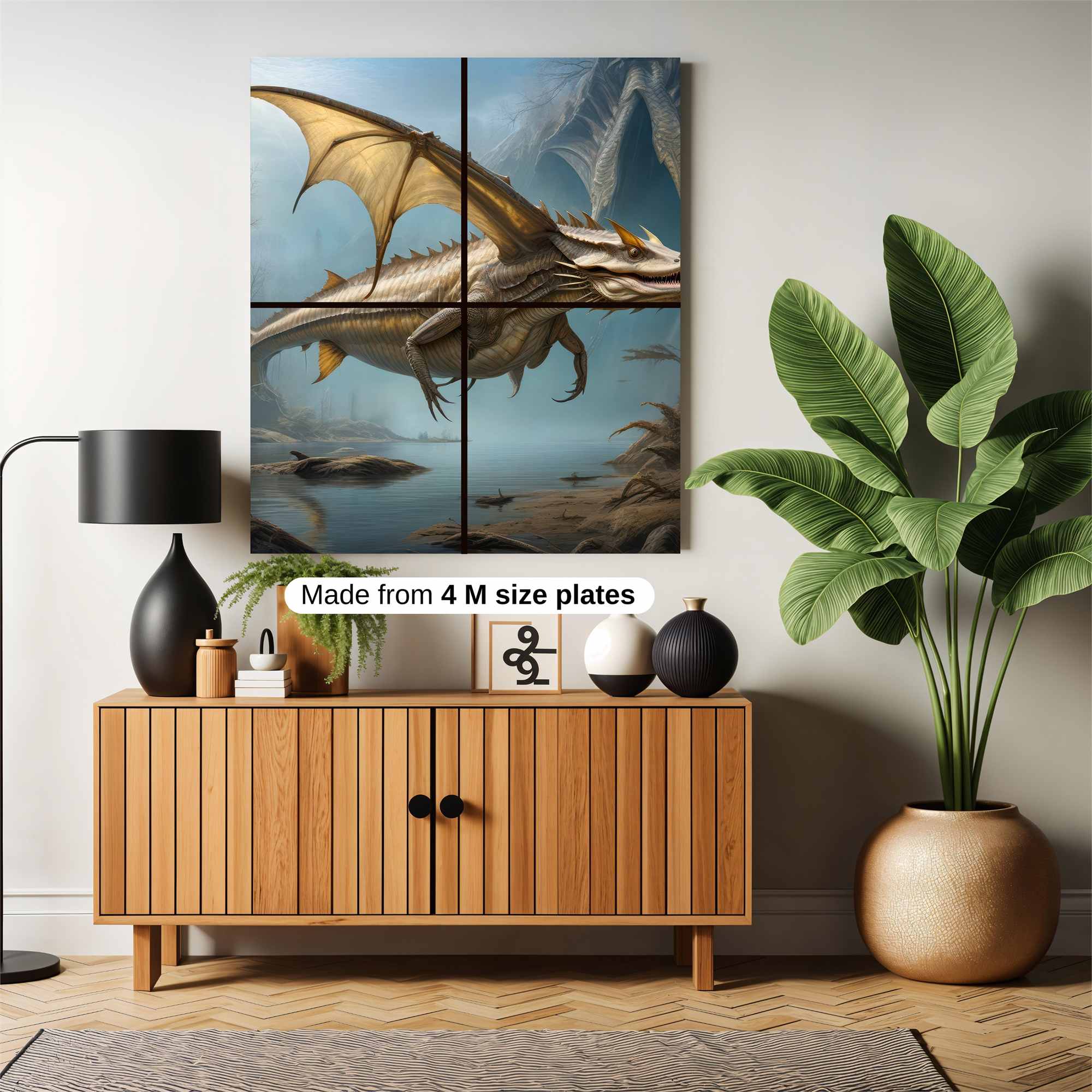 Dragon Serene Safe Wall Magnetic / M