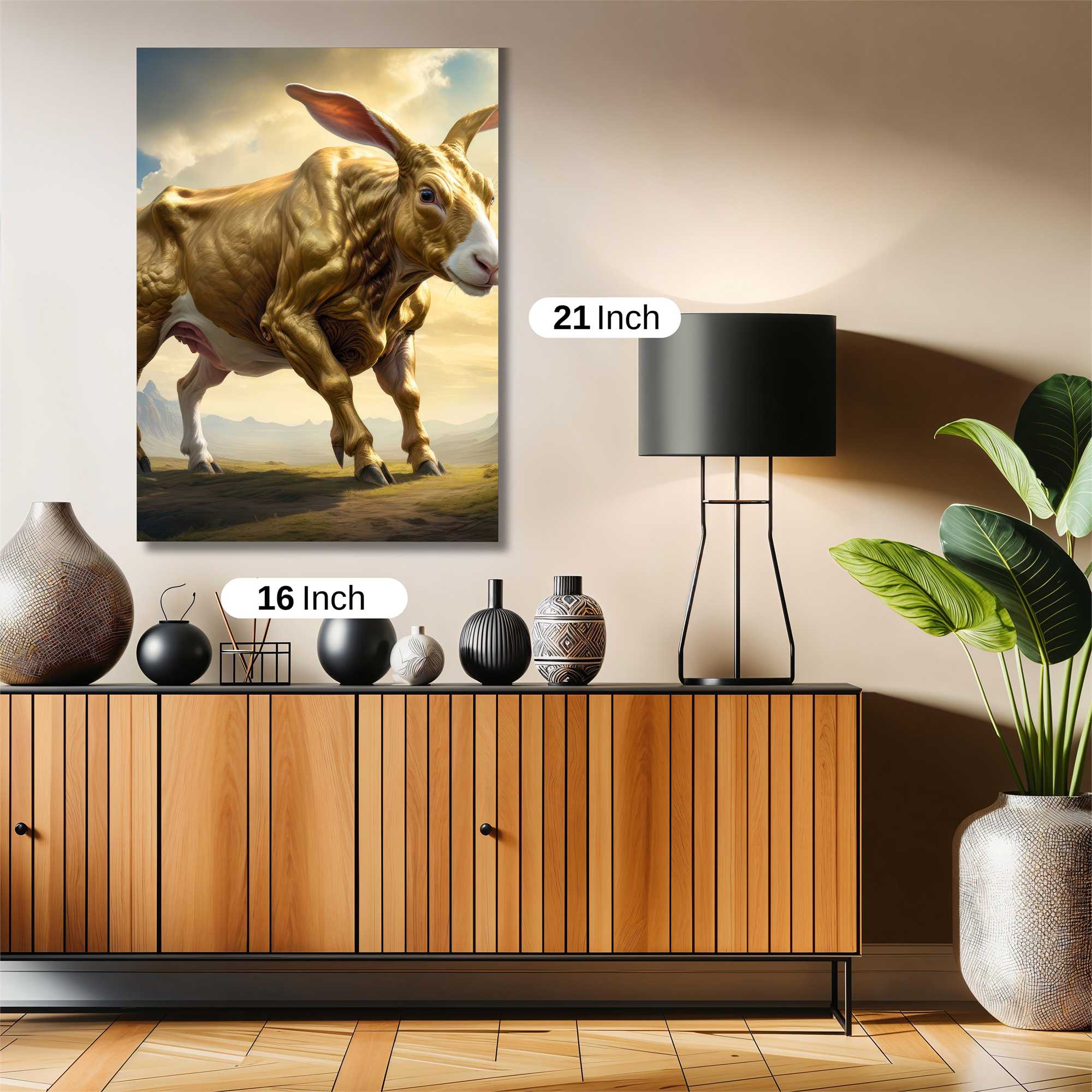 Golden Marvel Safe Wall Magnetic / M