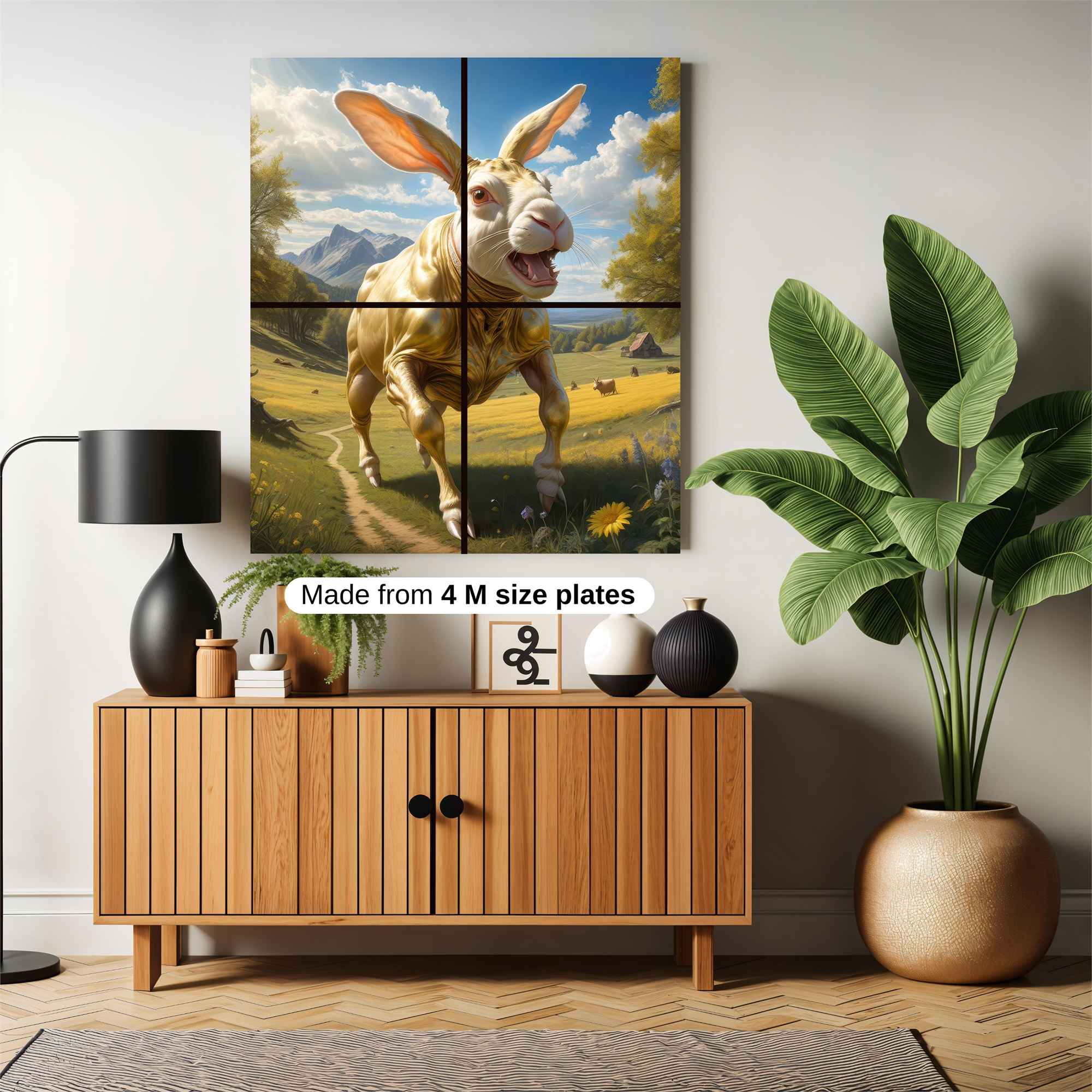 Golden Menace Safe Wall Magnetic / M