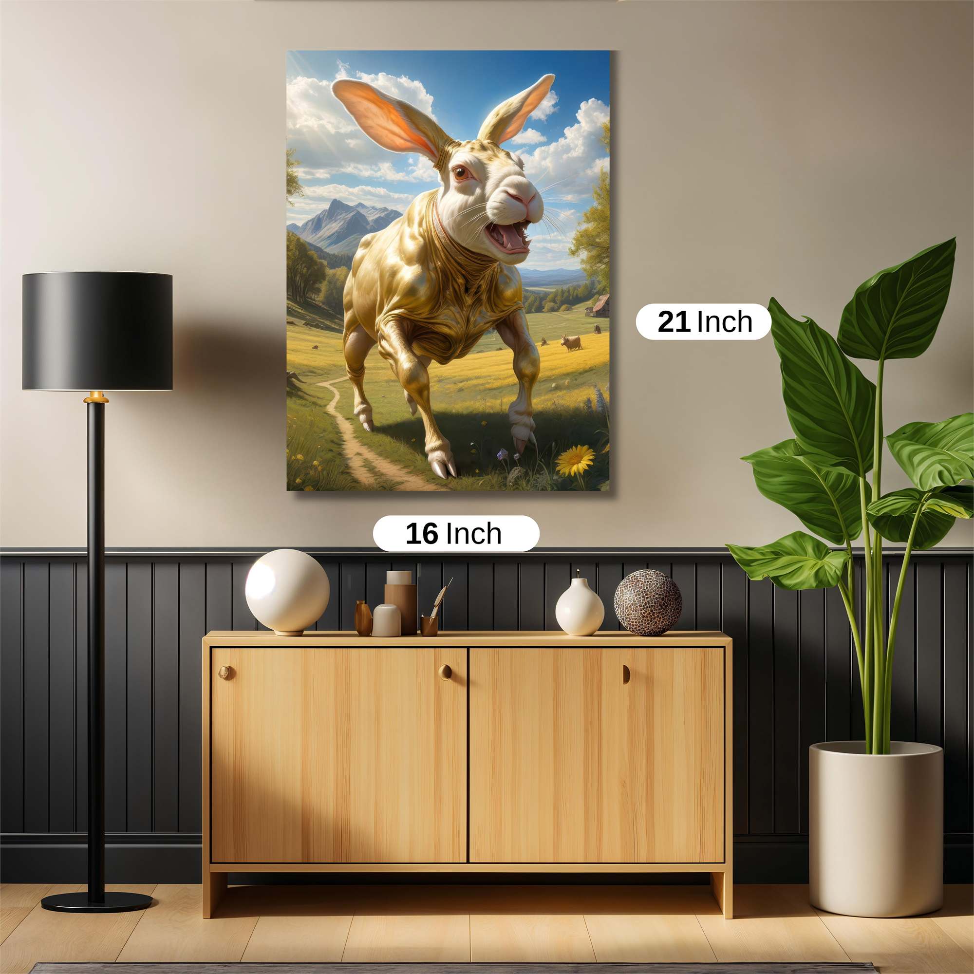 Golden Menace Safe Wall Magnetic / M