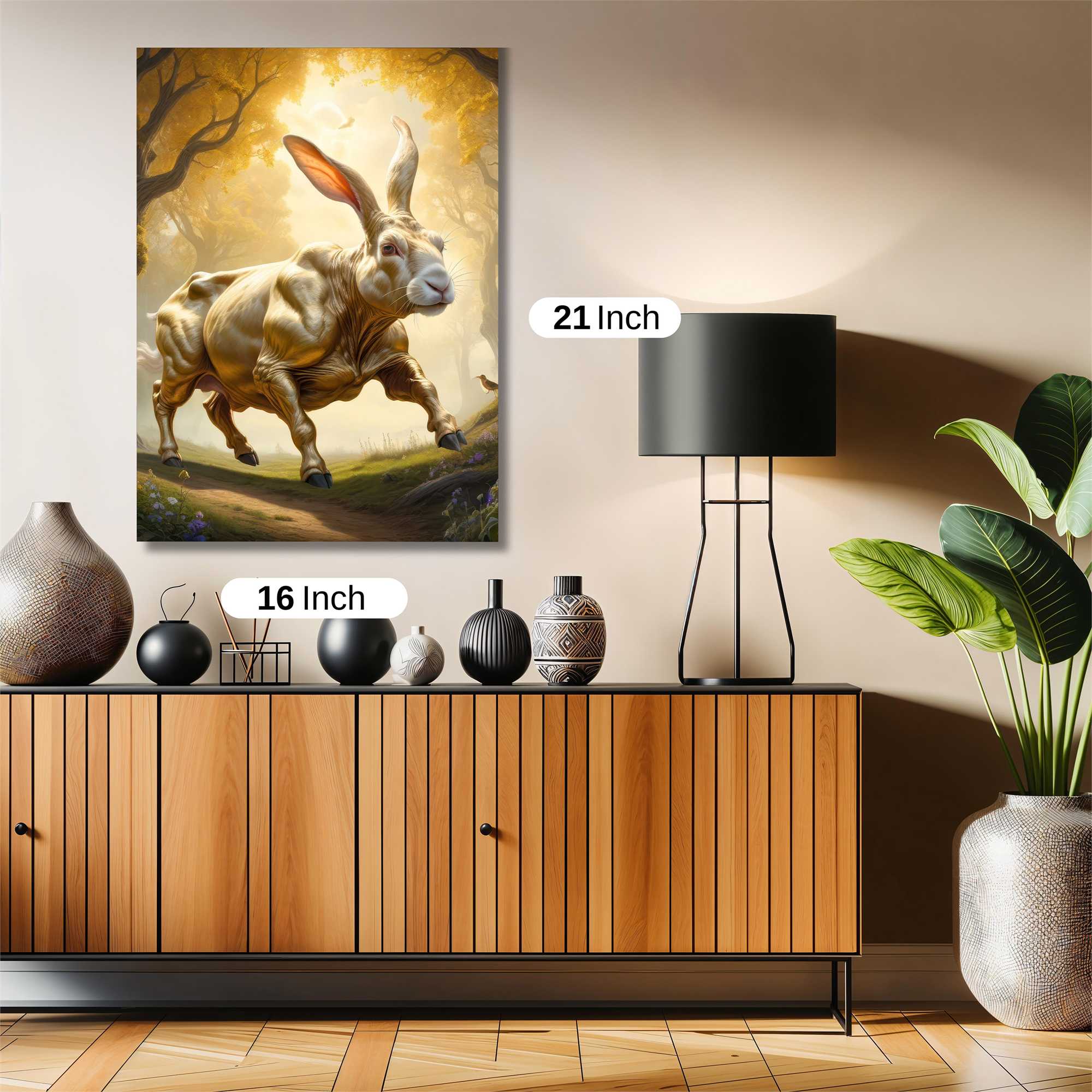 Golden Hare Safe Wall Magnetic / M