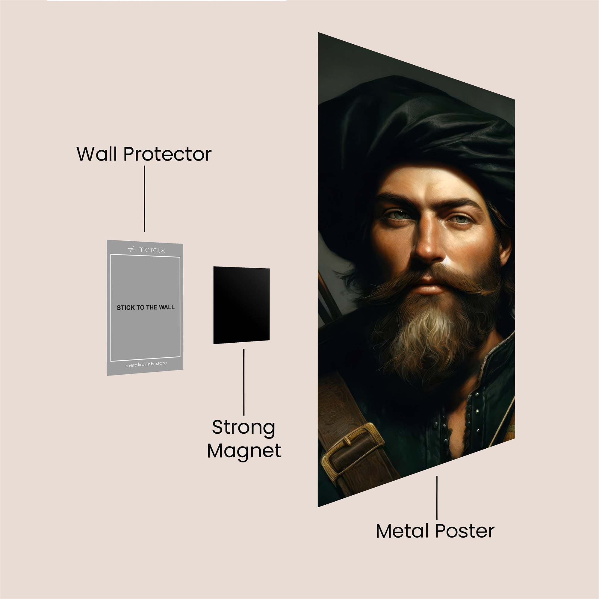 Archer Resolute Safe Wall Magnetic / M