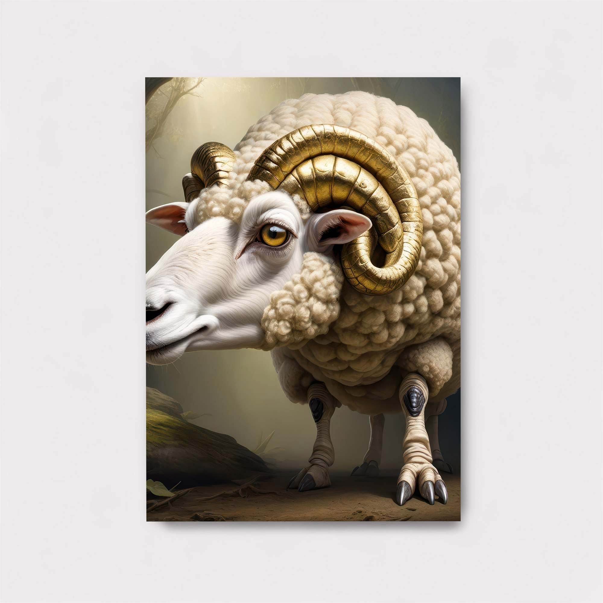 Golden Ram Safe Wall Magnetic / M