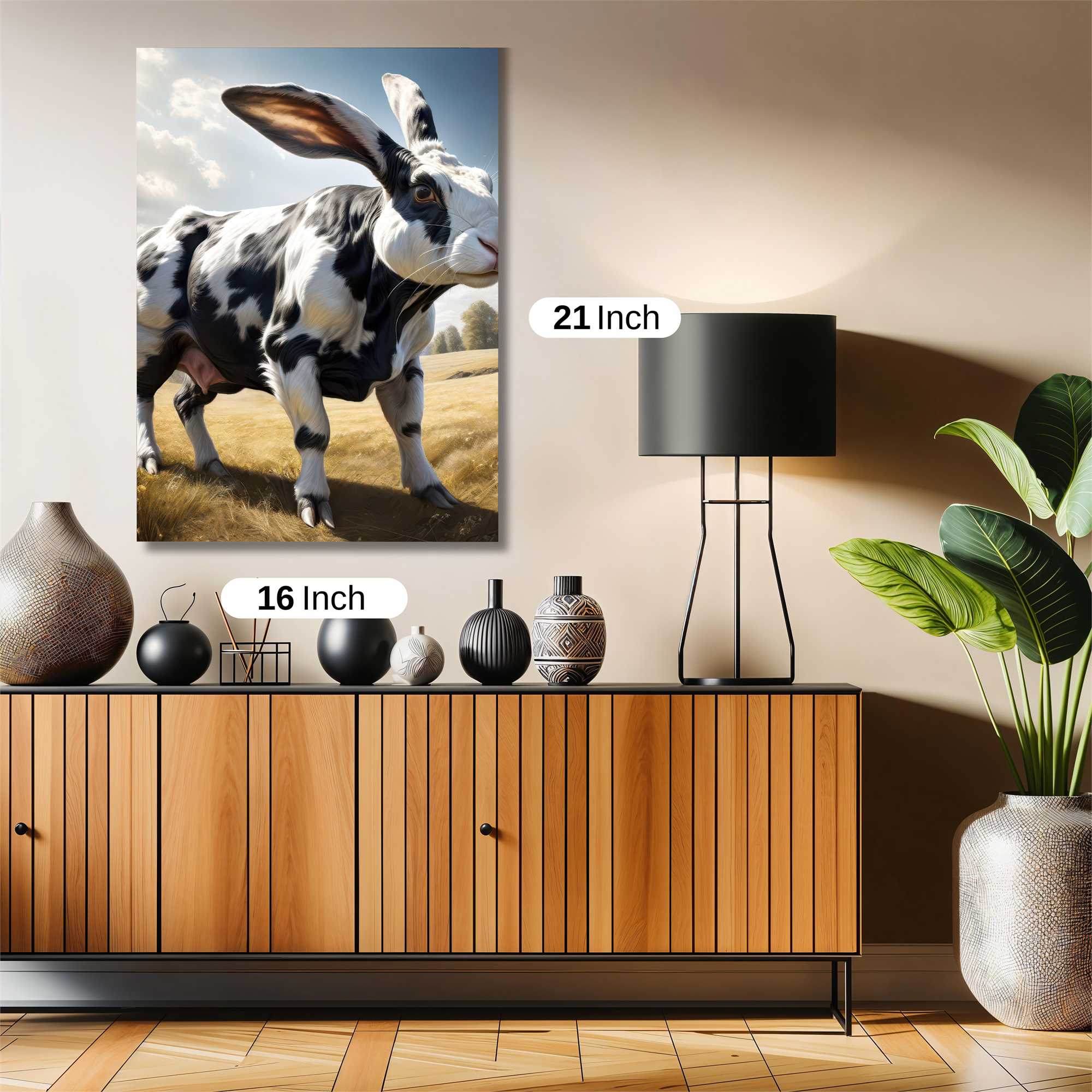 Cowrabbit Whimsical Safe Wall Magnetic / M