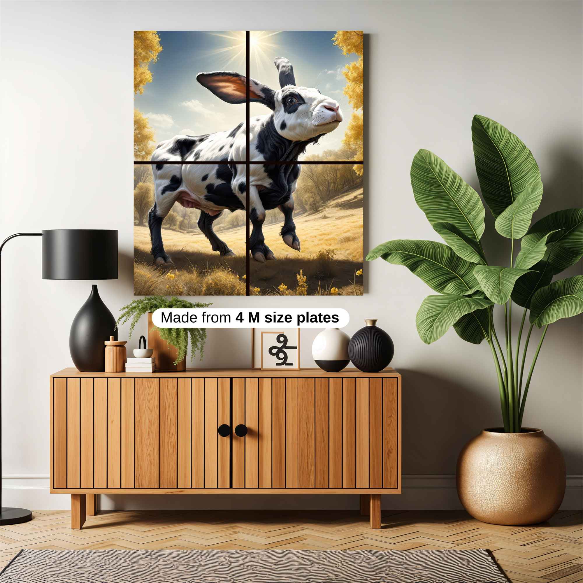 Cowrabbit Whimsy Safe Wall Magnetic / M