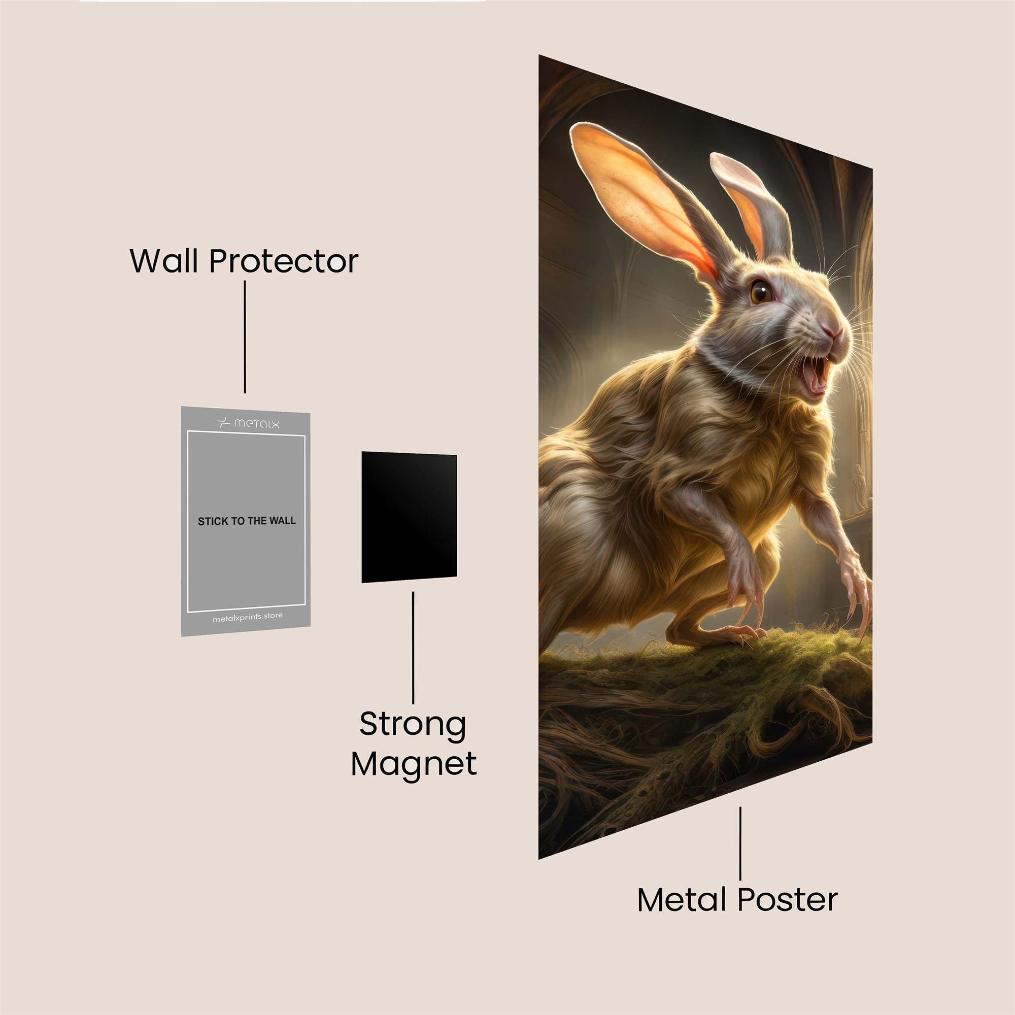 Rat Rapture Safe Wall Magnetic / M