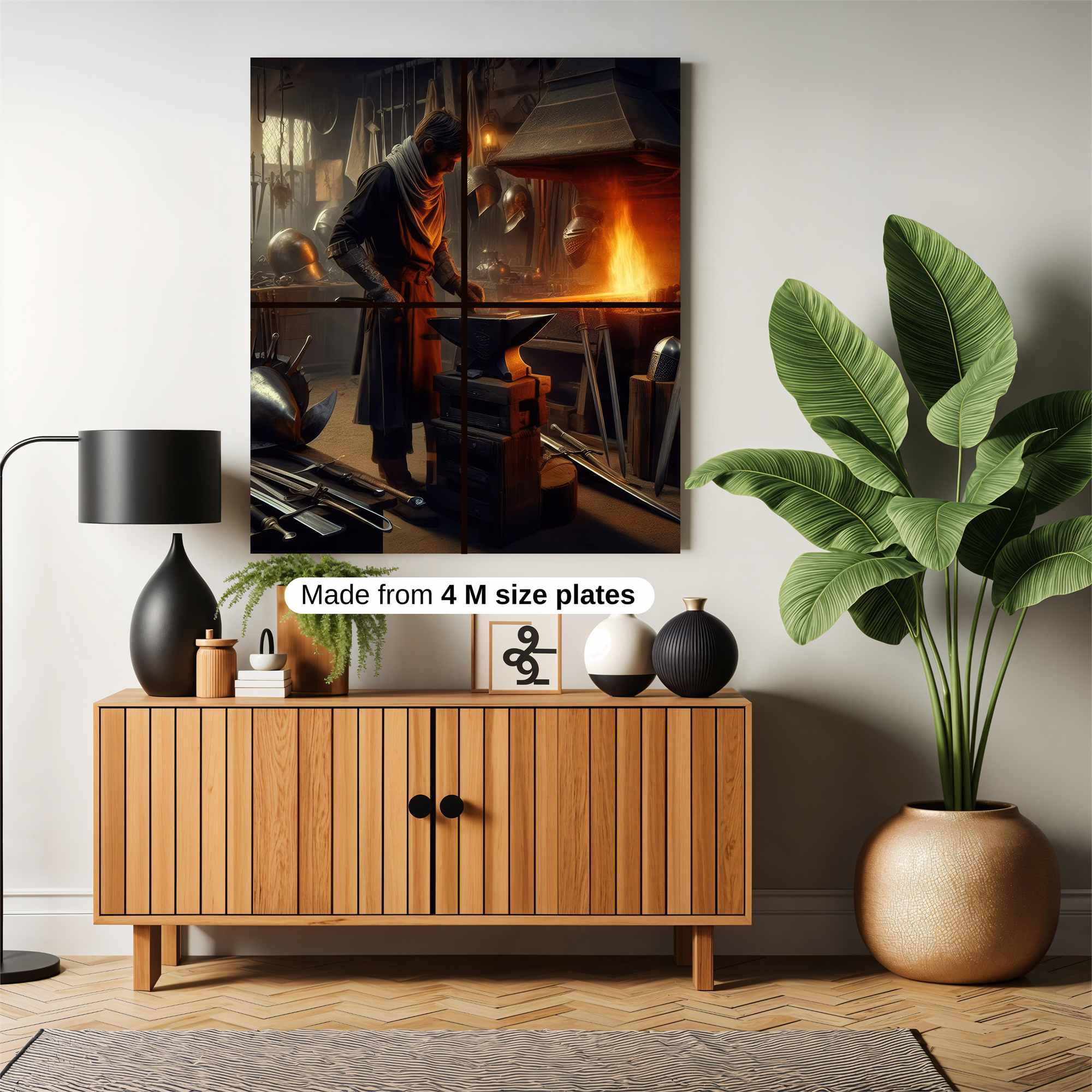 Blacksmith's Forge Safe Wall Magnetic / M