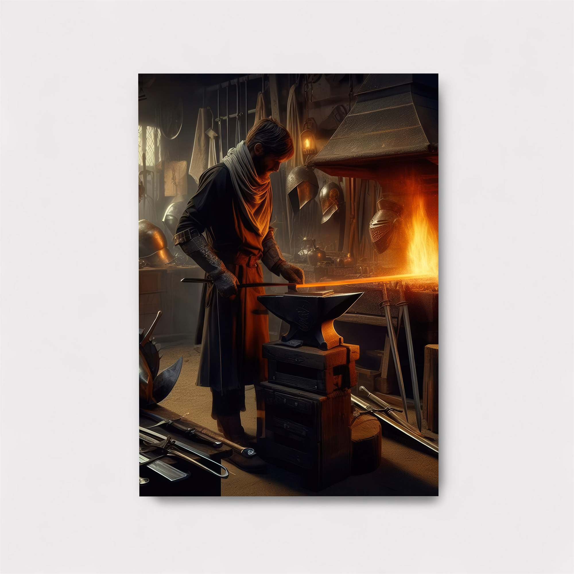 Blacksmith's Forge Safe Wall Magnetic / M