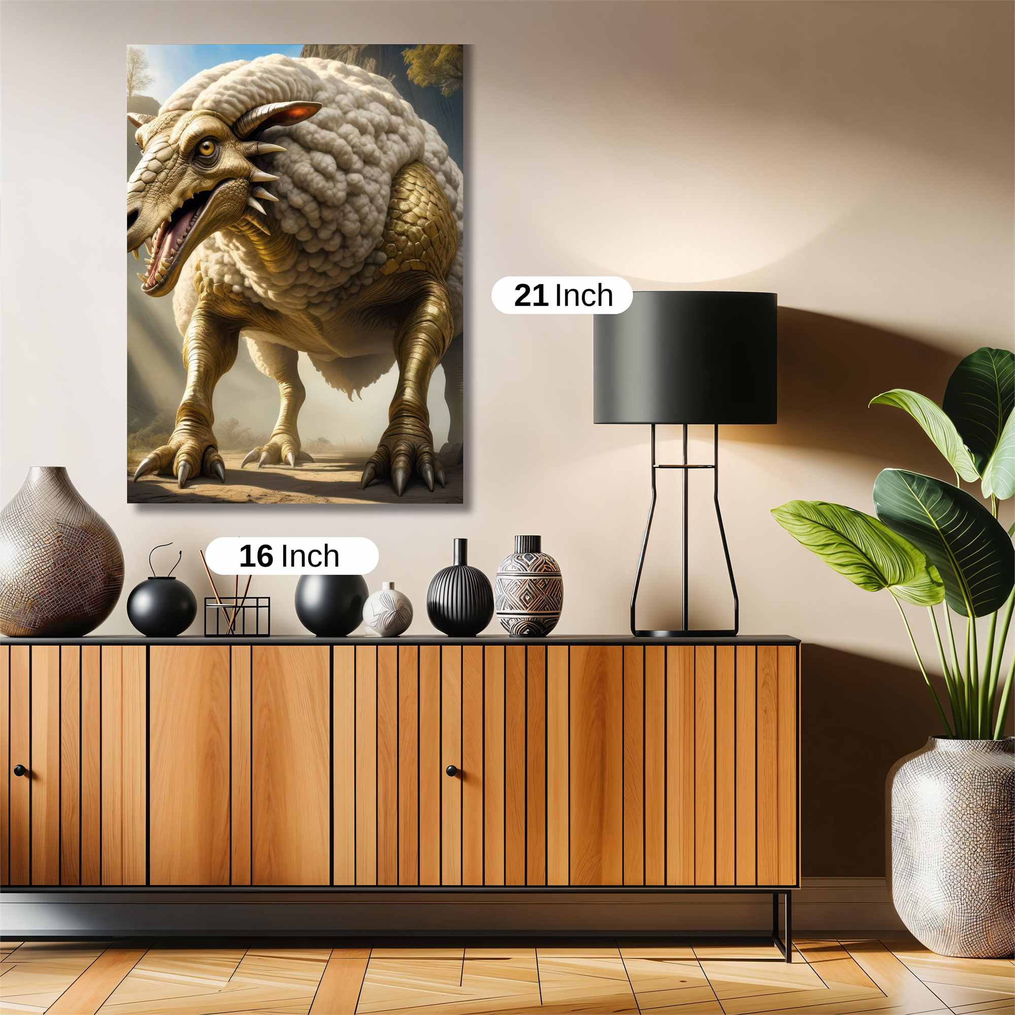 Sheeposaurus Majestic Safe Wall Magnetic / M