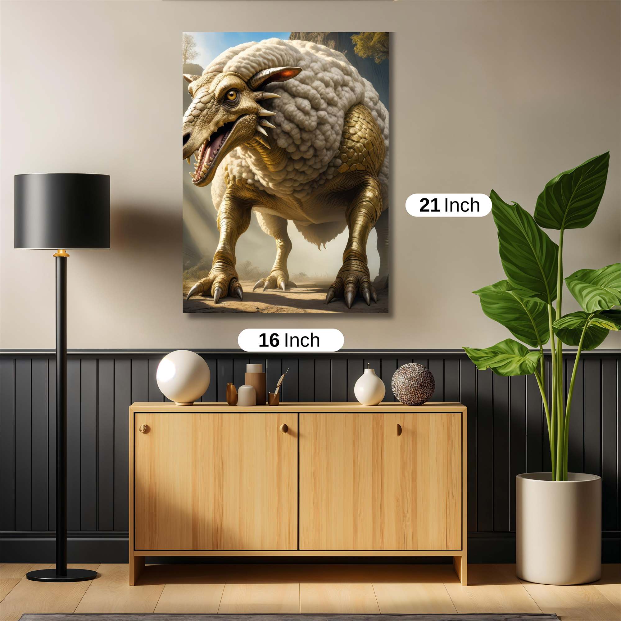 Sheeposaurus Majestic Safe Wall Magnetic / M