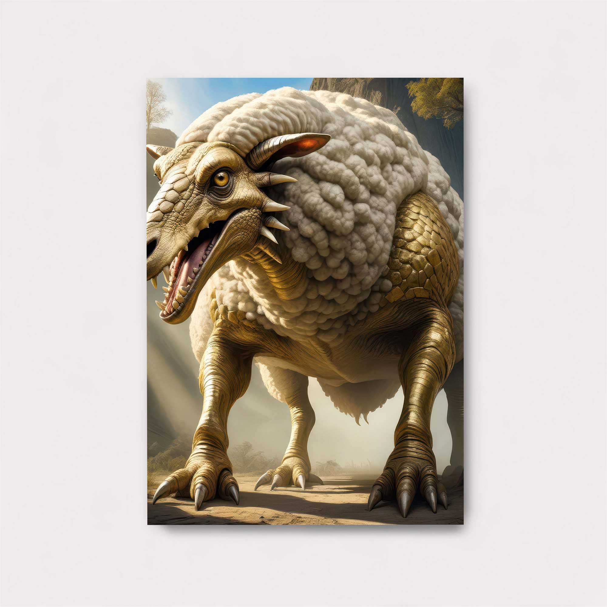 Sheeposaurus Majestic Safe Wall Magnetic / M