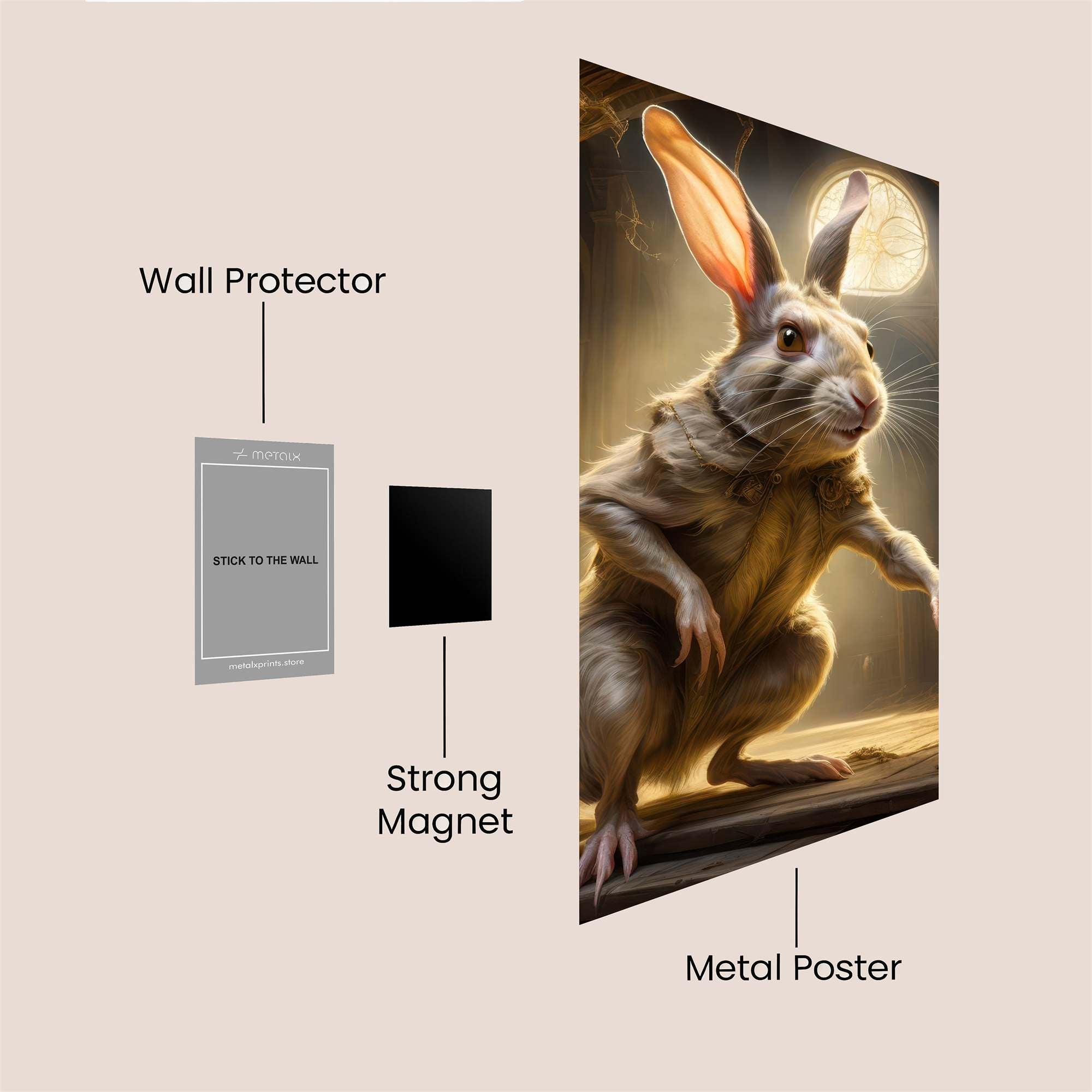 Moonlit Mischief Safe Wall Magnetic / M