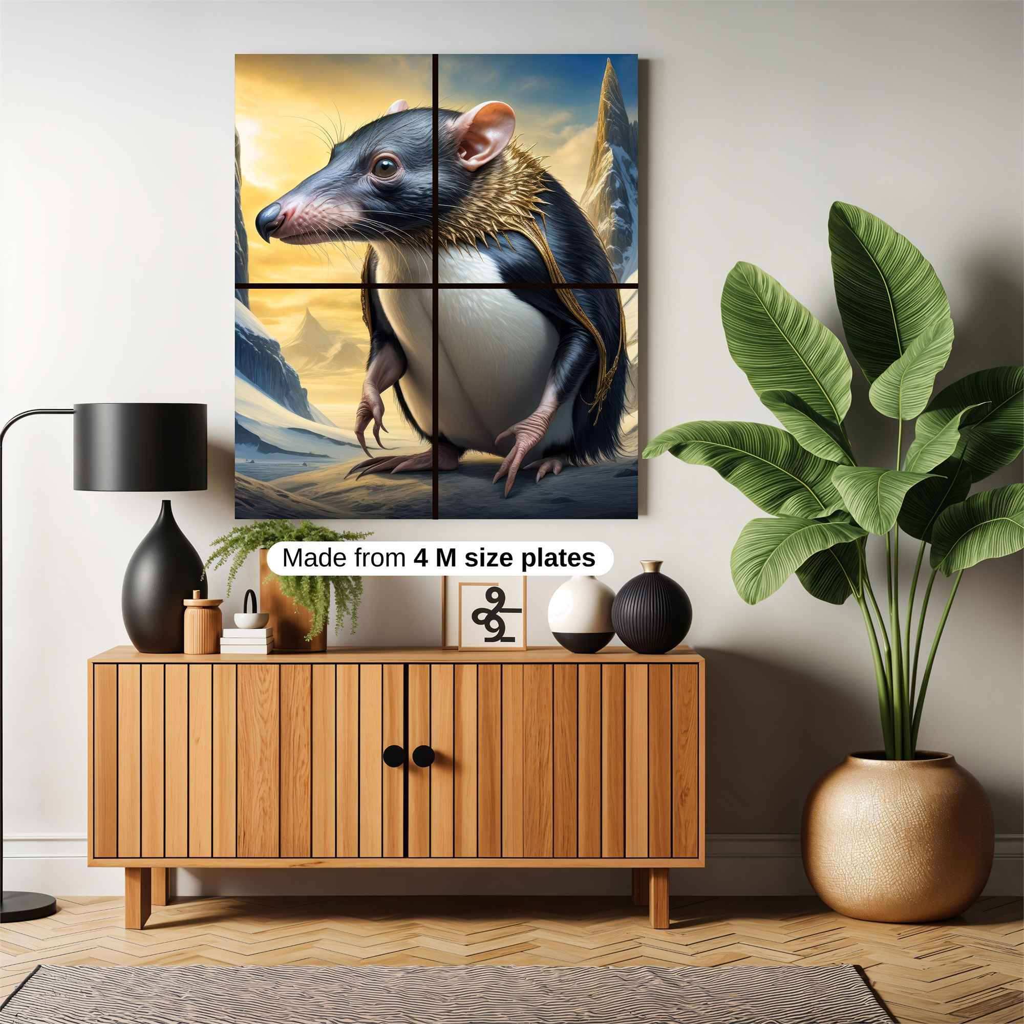 ShrewPenguin Serene Safe Wall Magnetic / M