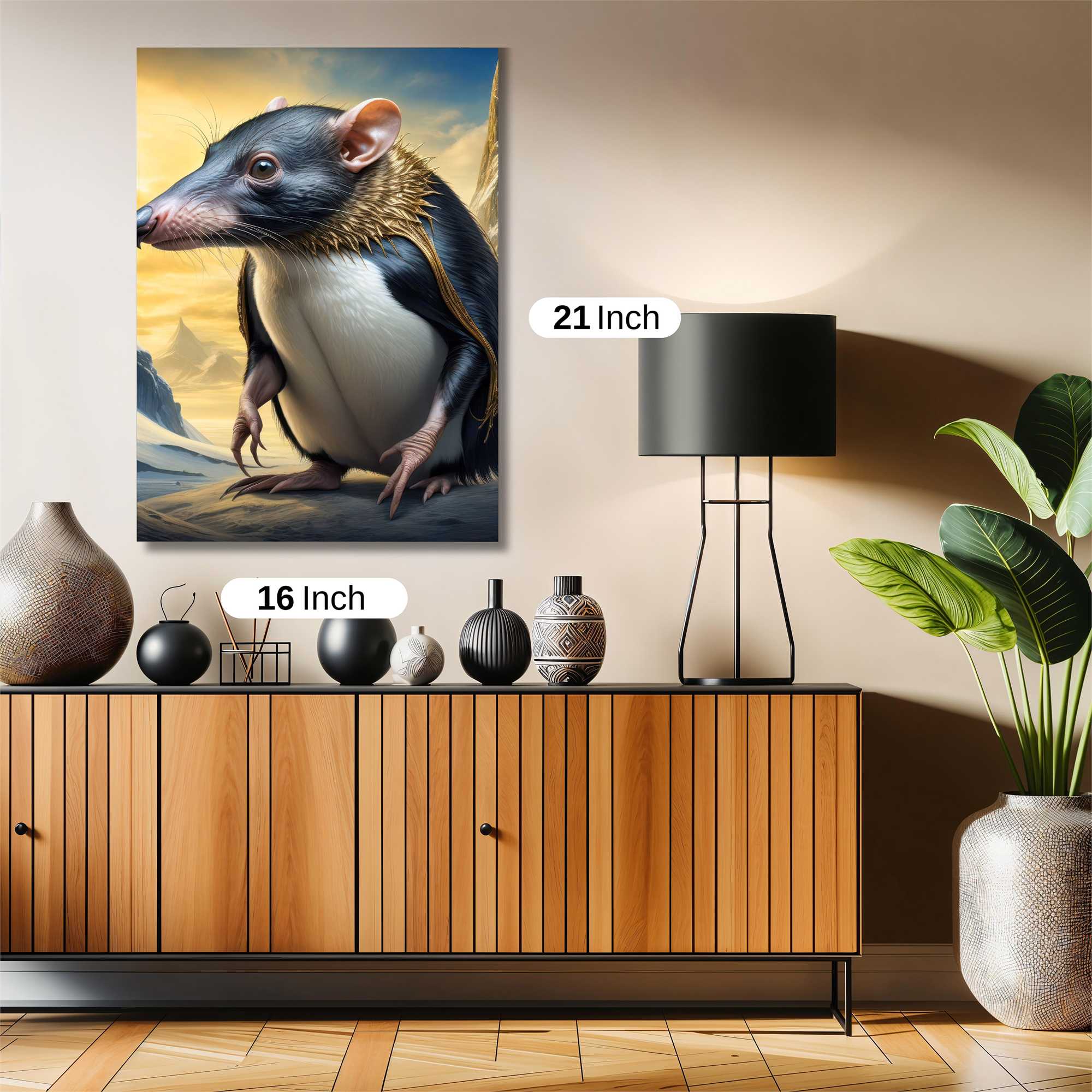 ShrewPenguin Serene Safe Wall Magnetic / M