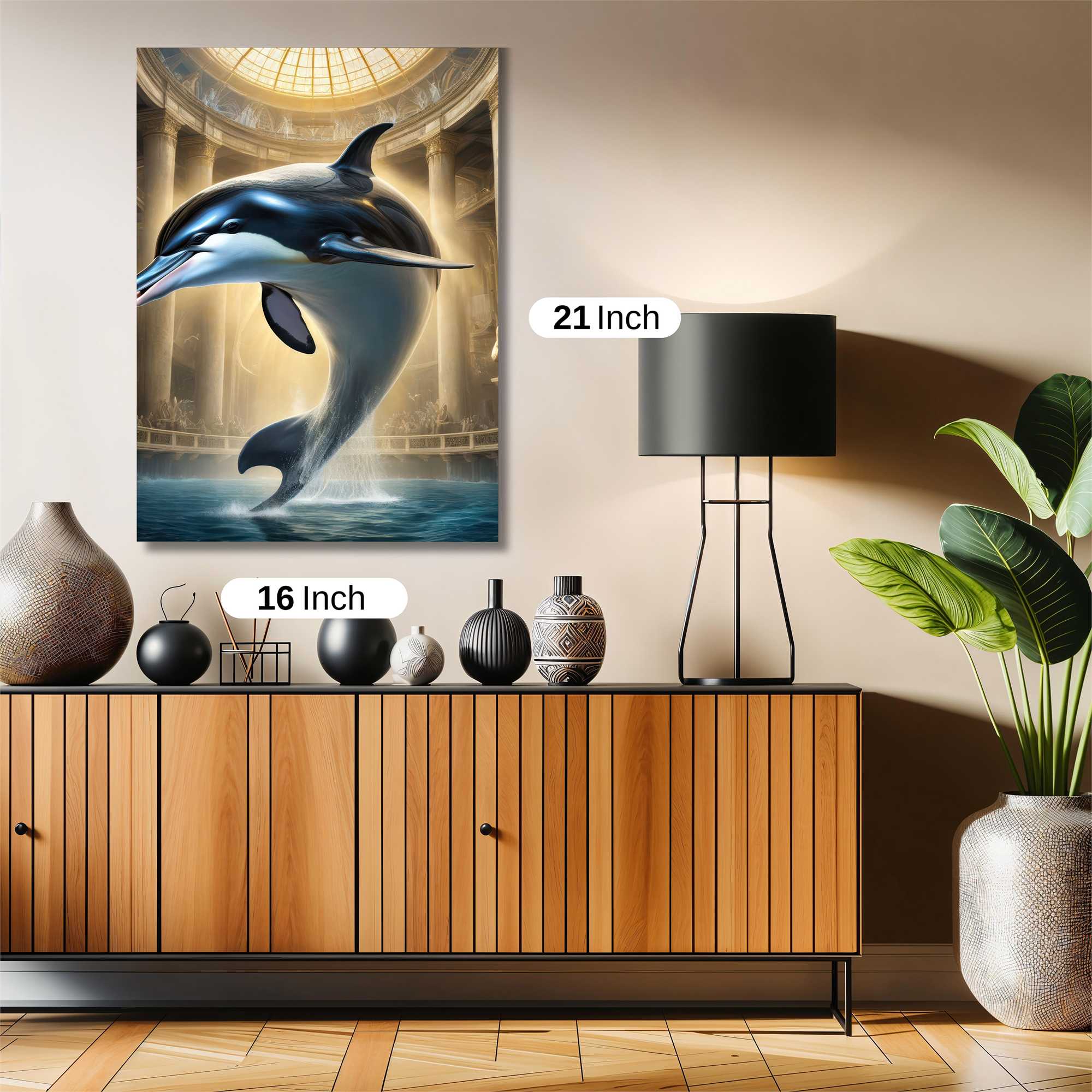 Dolphin Divine Safe Wall Magnetic / M
